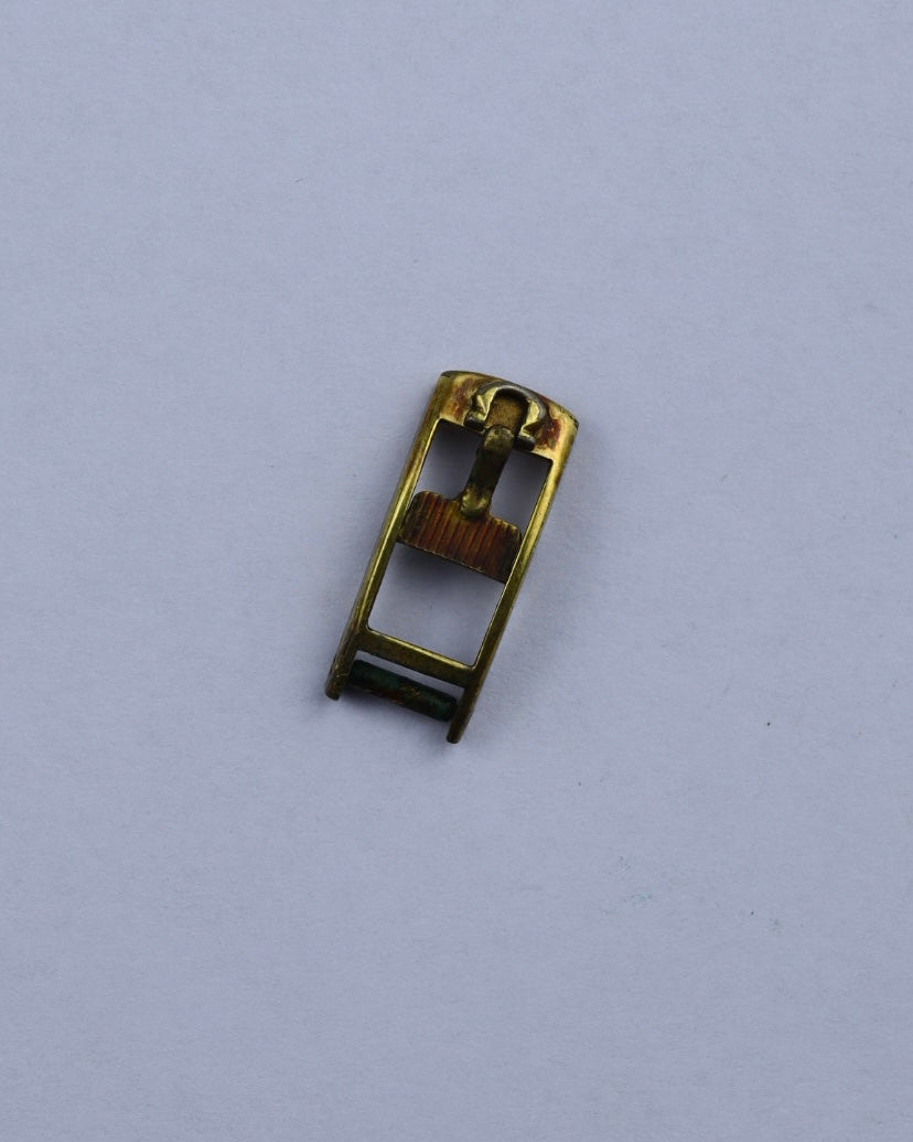Pozłacana sprzączka klamerka Omega 5 mm