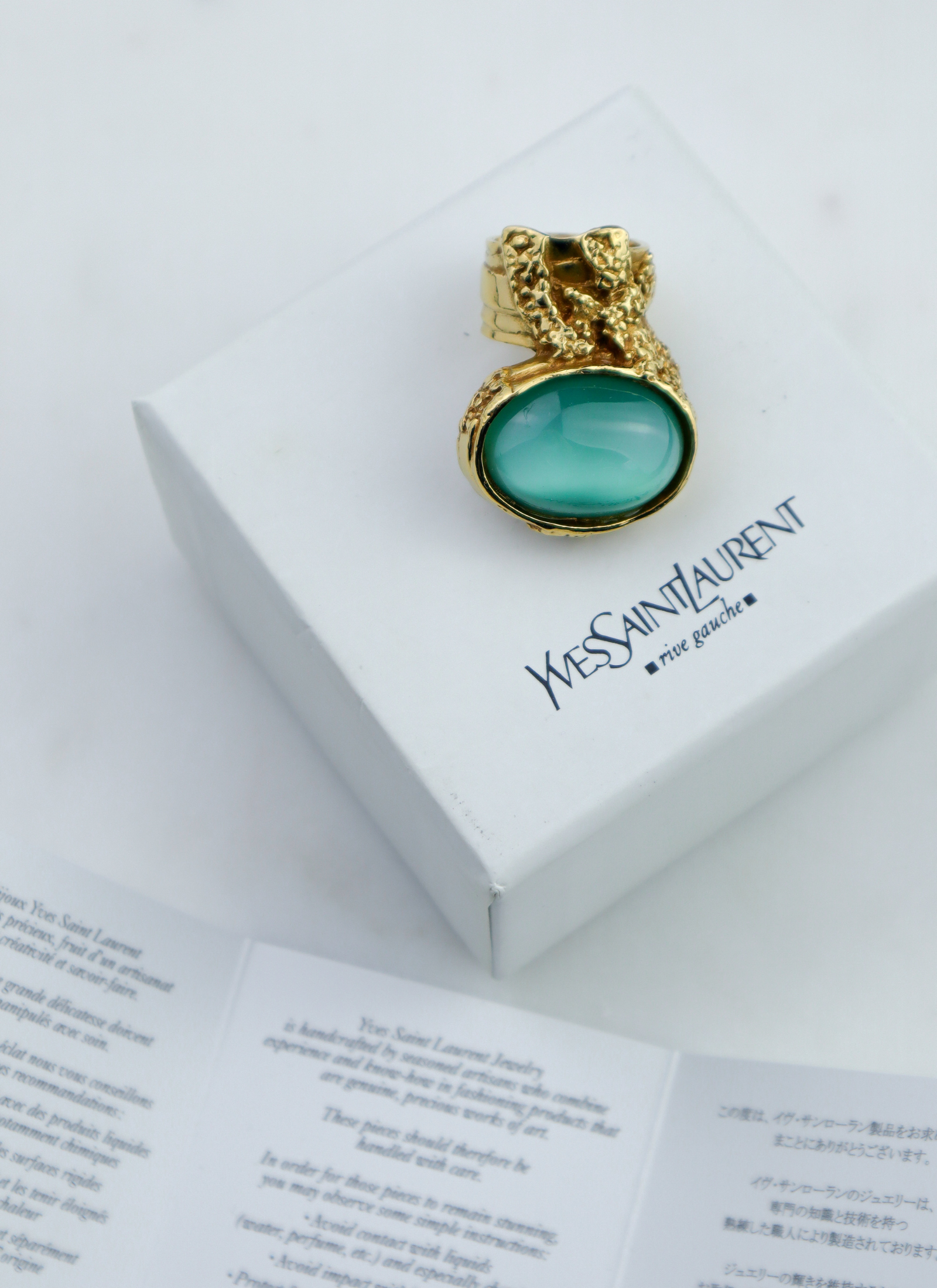 Yves Saint Laurent - pierścionek Arty Ring