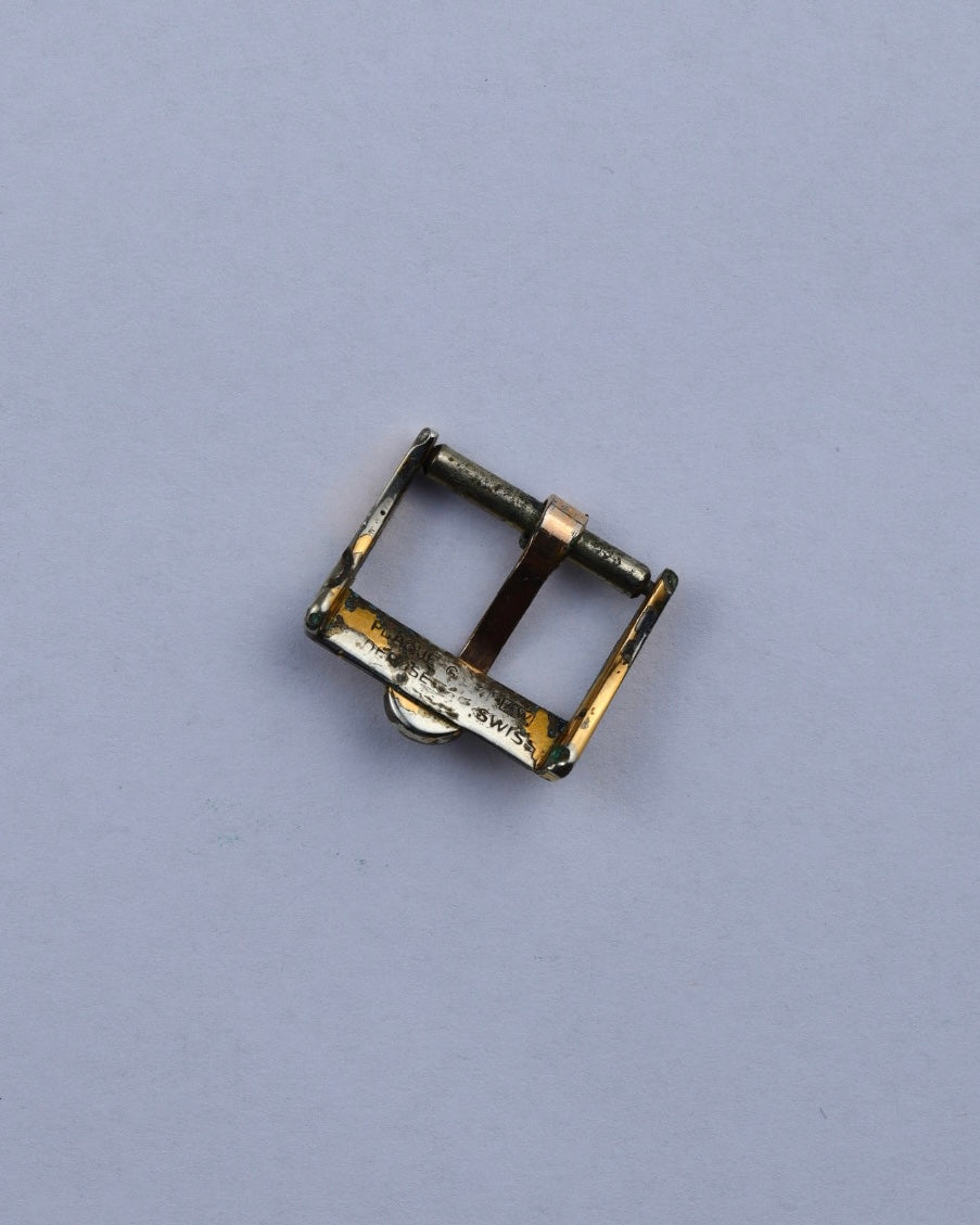Pozłacana sprzączka klamerka Omega 14 mm