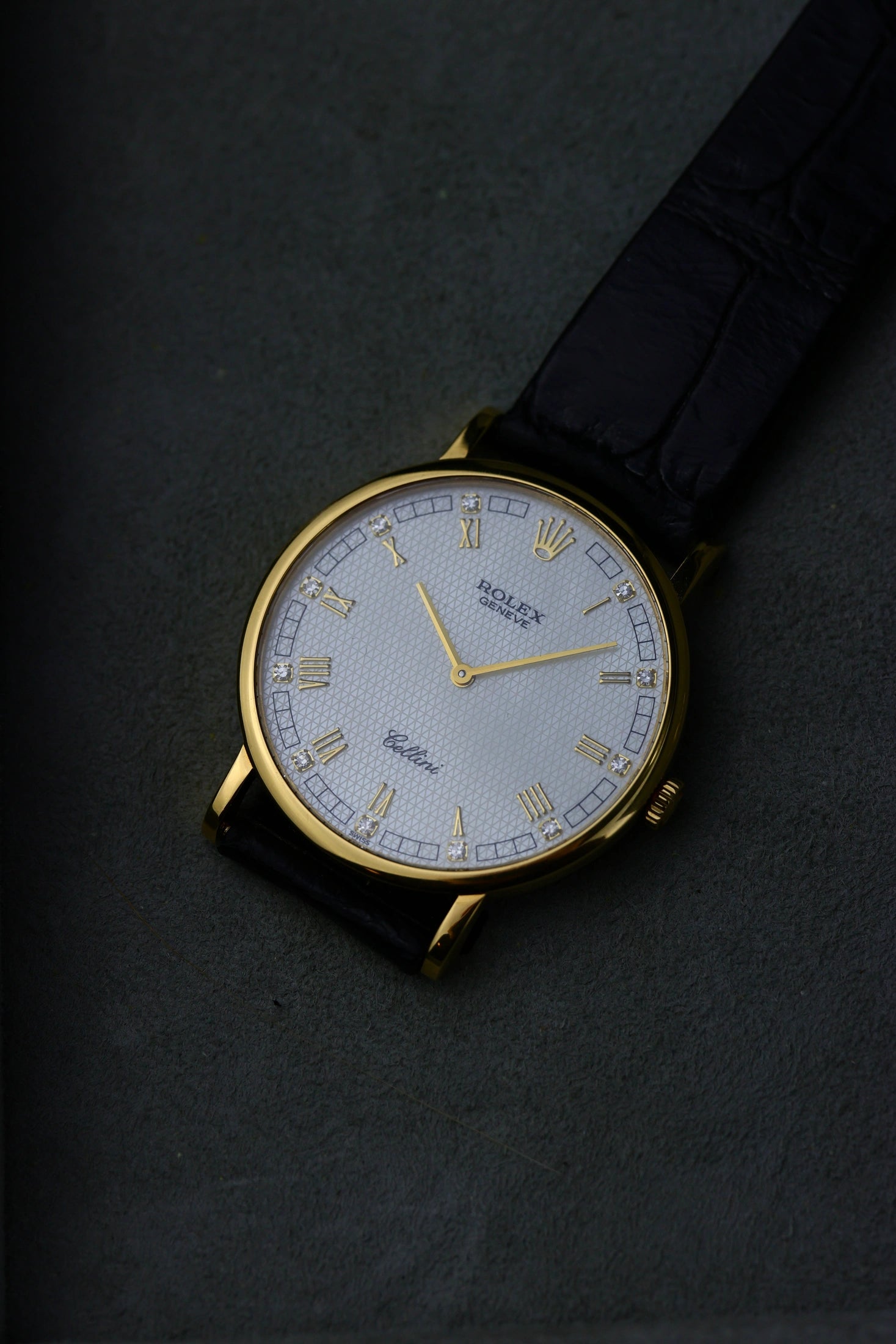 [REZERWACJA] 1998 18K Rolex Cellini MOP Diamonds Dial 5112/8 Full Set