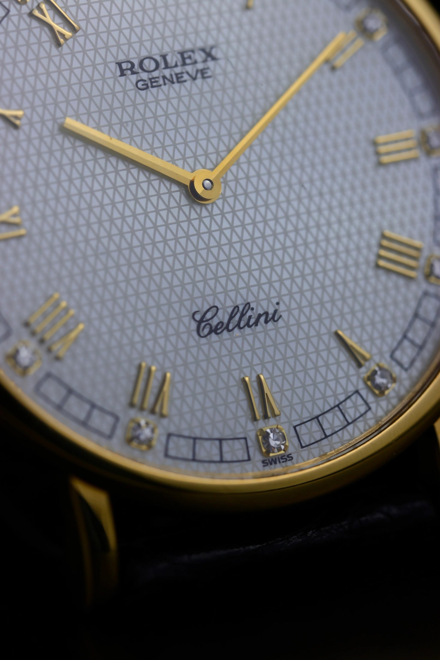 [REZERWACJA] 1998 18K Rolex Cellini MOP Diamonds Dial 5112/8 Full Set