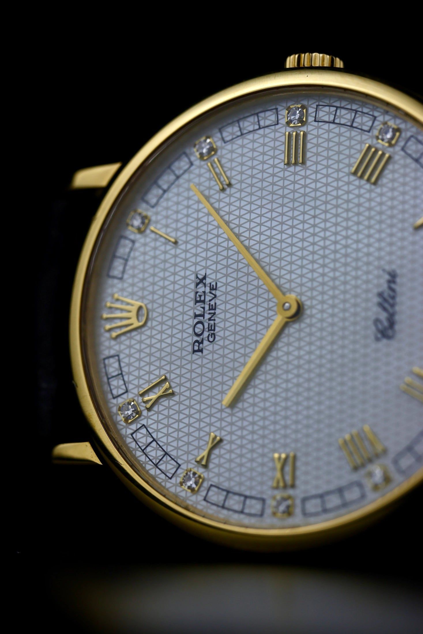 [REZERWACJA] 1998 18K Rolex Cellini MOP Diamonds Dial 5112/8 Full Set