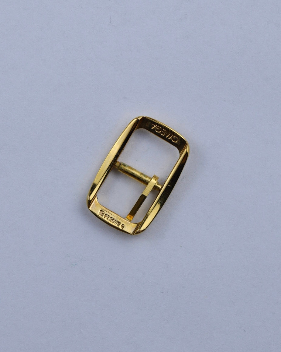 Pozłacana sprzączka klamerka Omega 10 mm