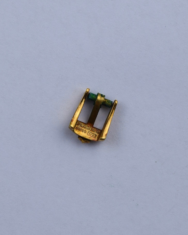 Pozłacana sprzączka klamerka Omega 5 mm
