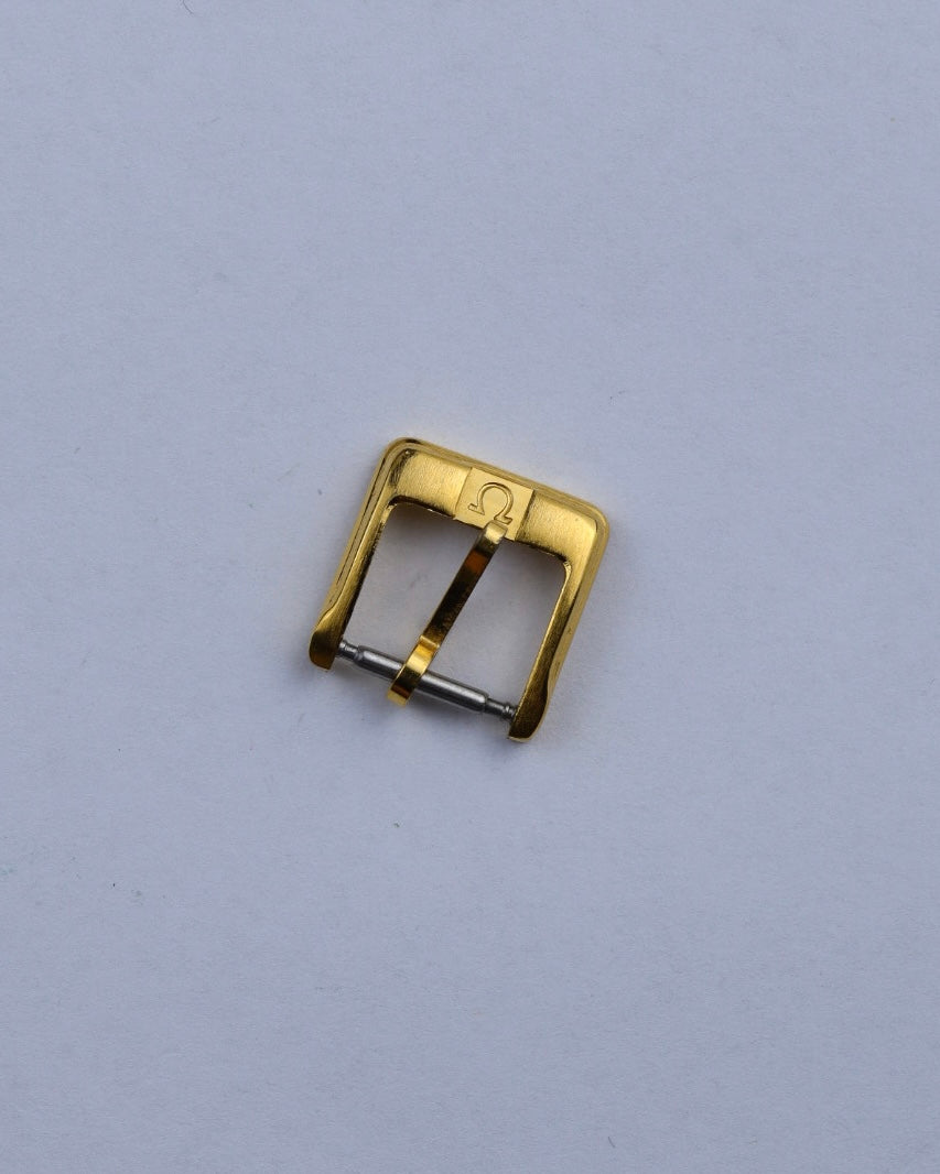 Pozłacana sprzączka klamerka Omega 10 mm