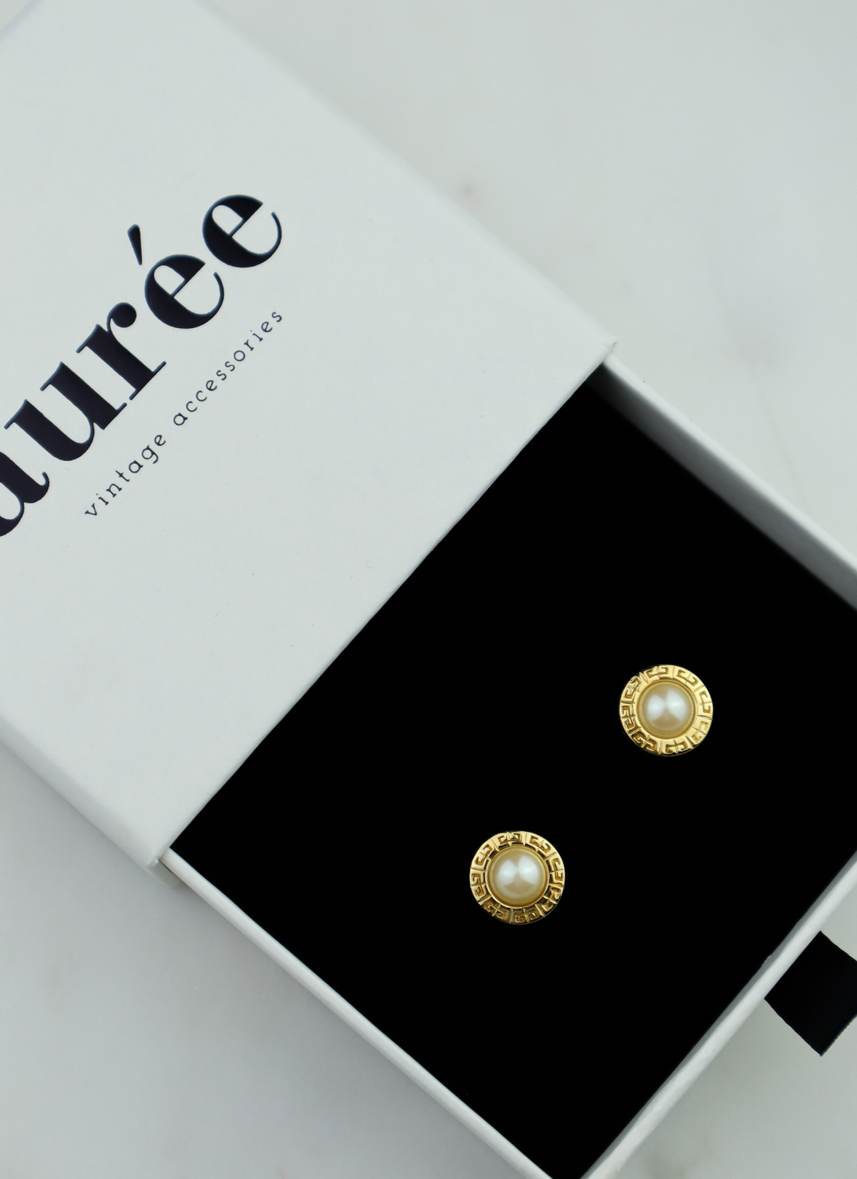 Givenchy klipsy 4G Faux Pearl