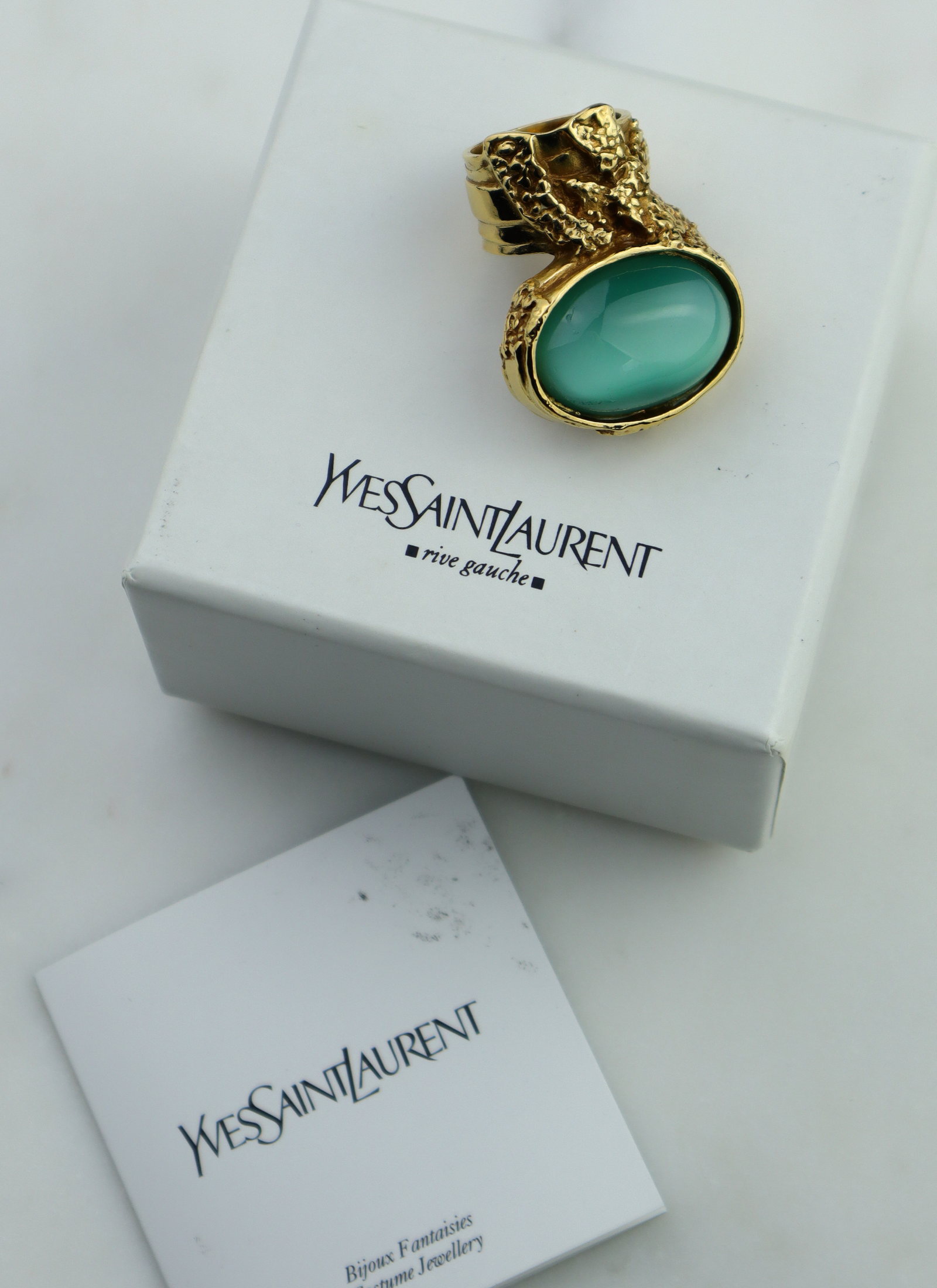 Yves Saint Laurent - pierścionek Arty Ring