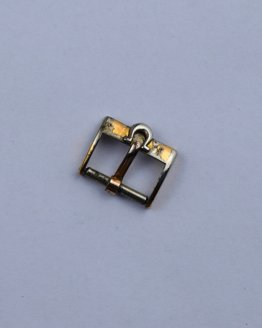 Pozłacana sprzączka klamerka Omega 14 mm