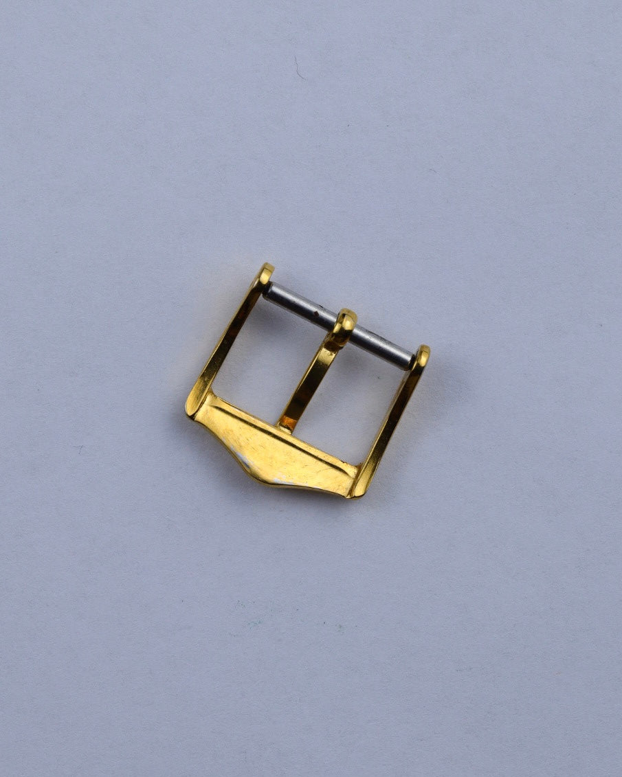 Pozłacana sprzączka klamerka Omega 14 mm