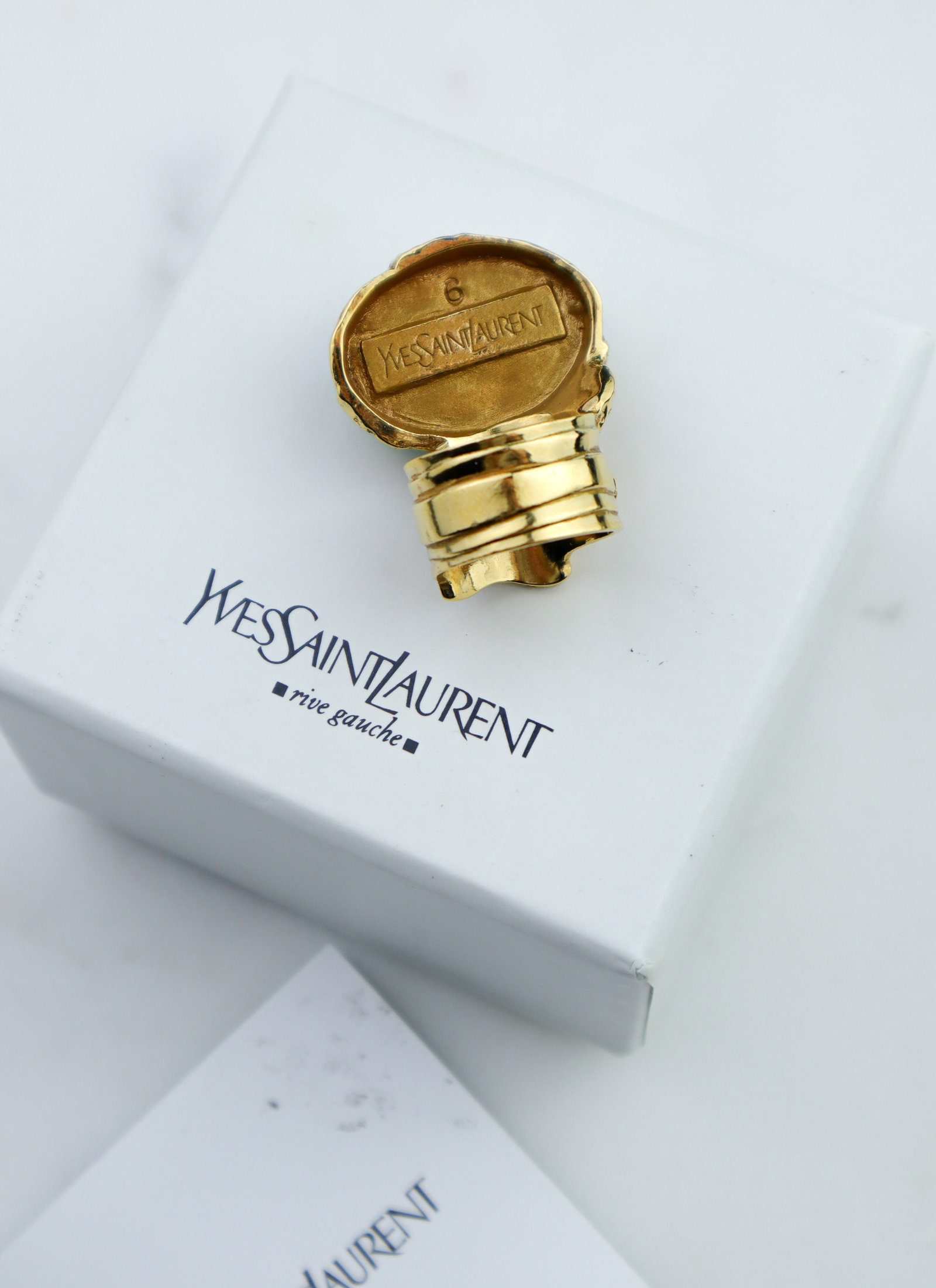 Yves Saint Laurent - pierścionek Arty Ring