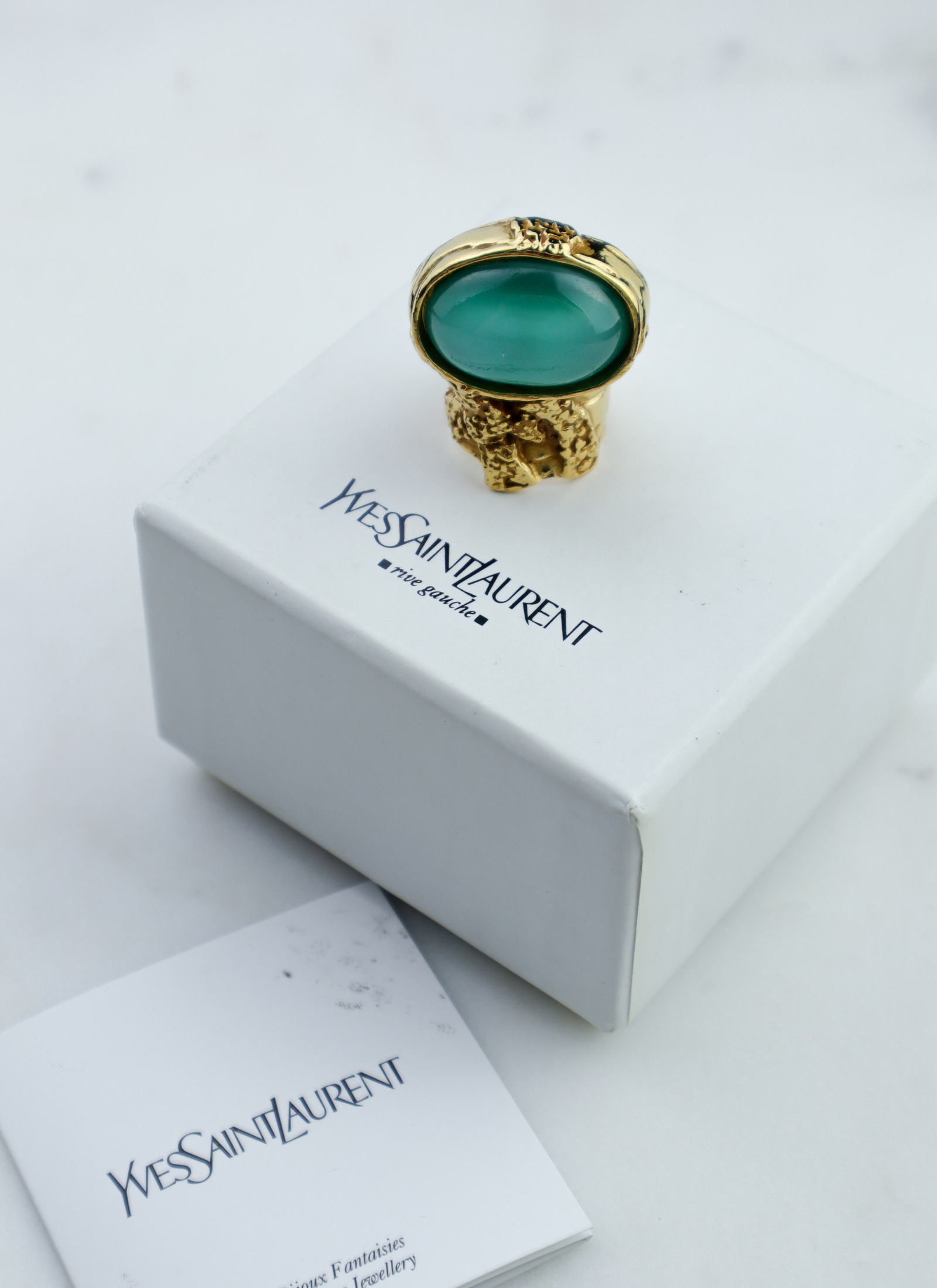 Yves Saint Laurent - pierścionek Arty Ring