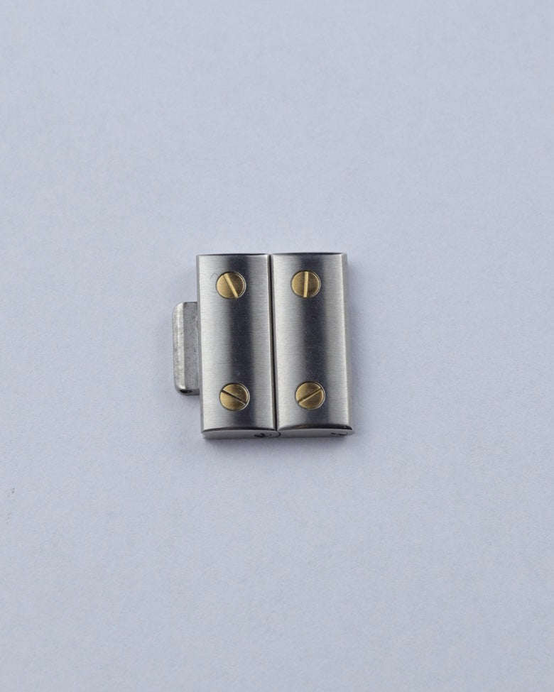 Ogniwo stal/18K złoto Cartier Santos ~16mm (OG021)