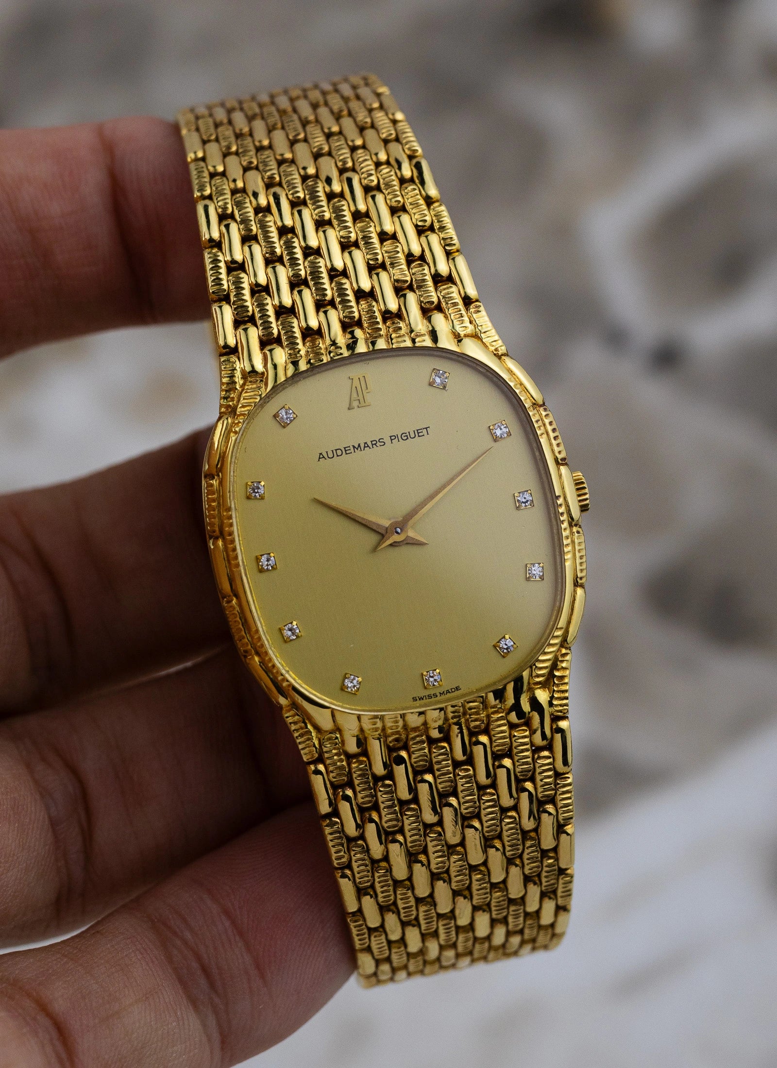 1990s Audemars Piguet Cobra Diamond Dial