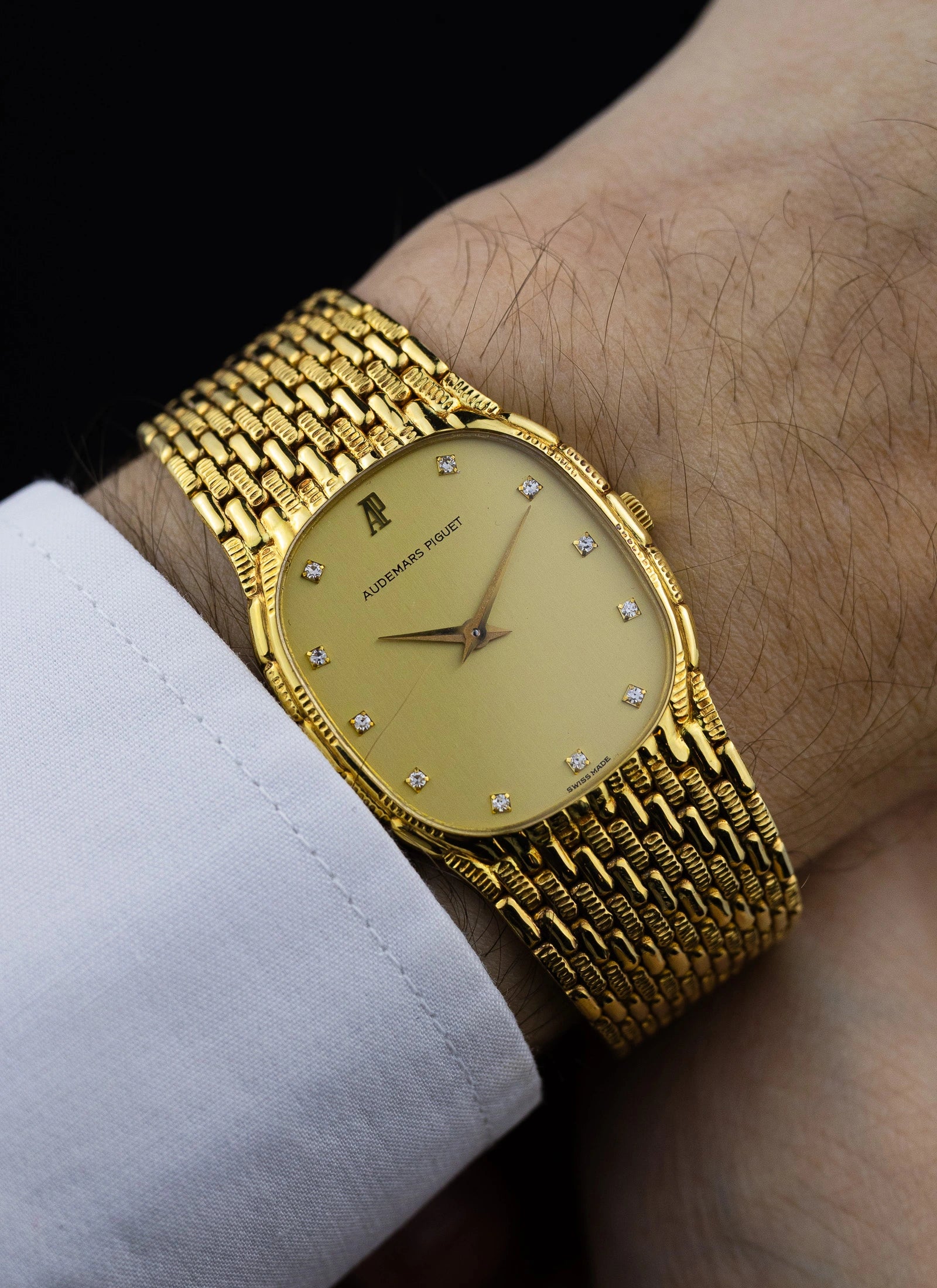 1990s Audemars Piguet Cobra Diamond Dial
