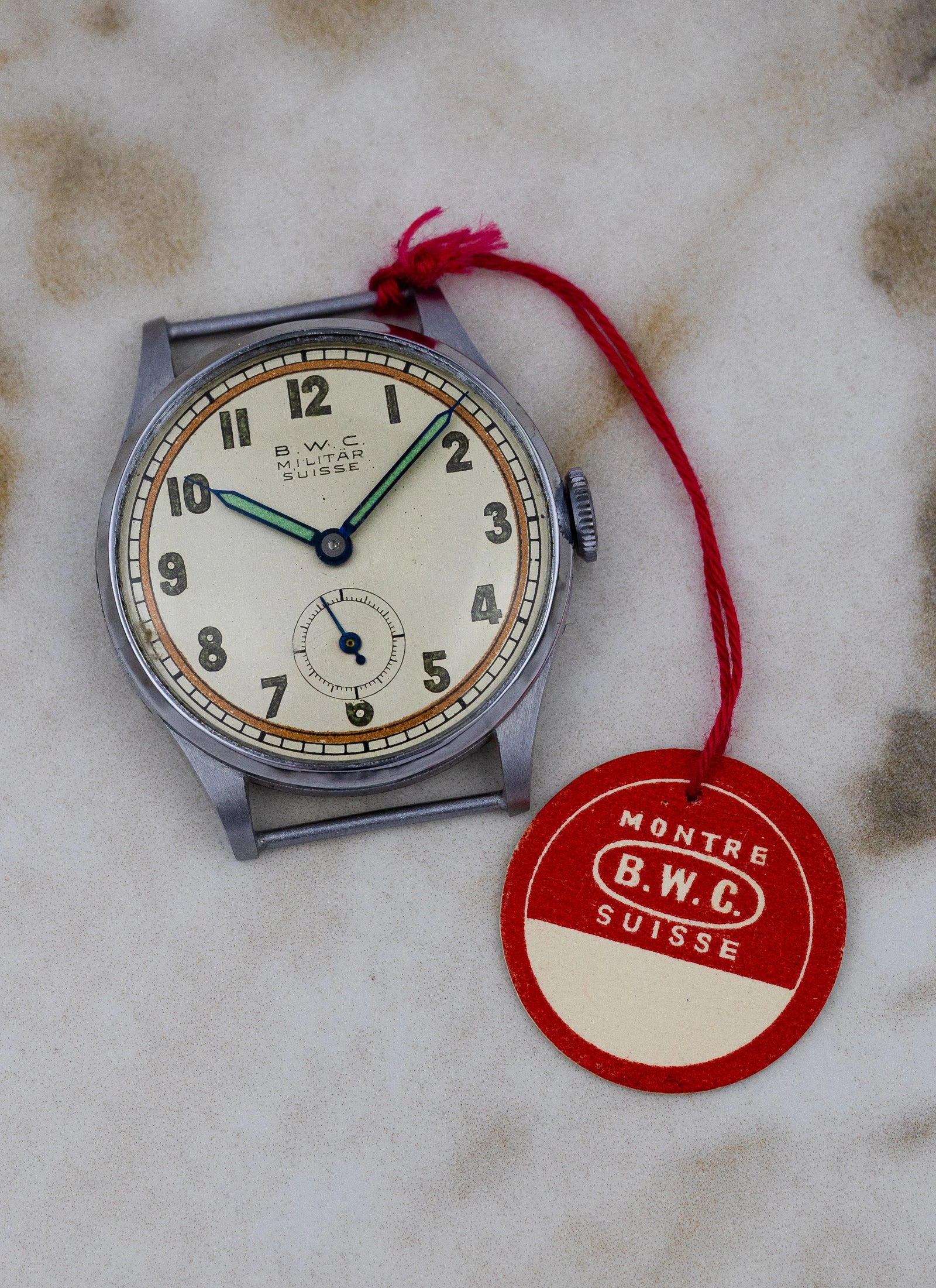 1940/50s BWC Militar Suisse NOS