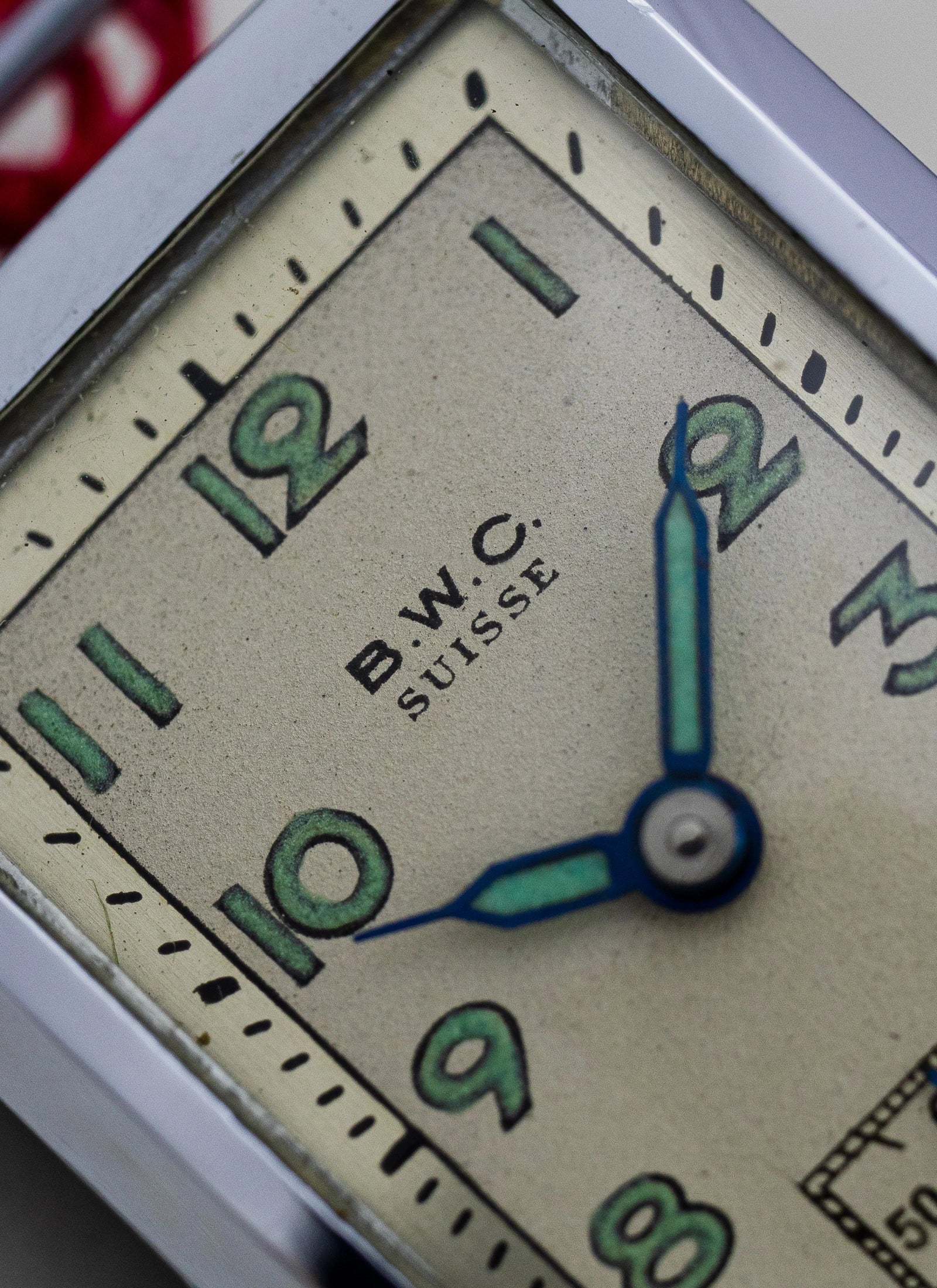 1940/50s BWC Suisse Rectangular Case NOS