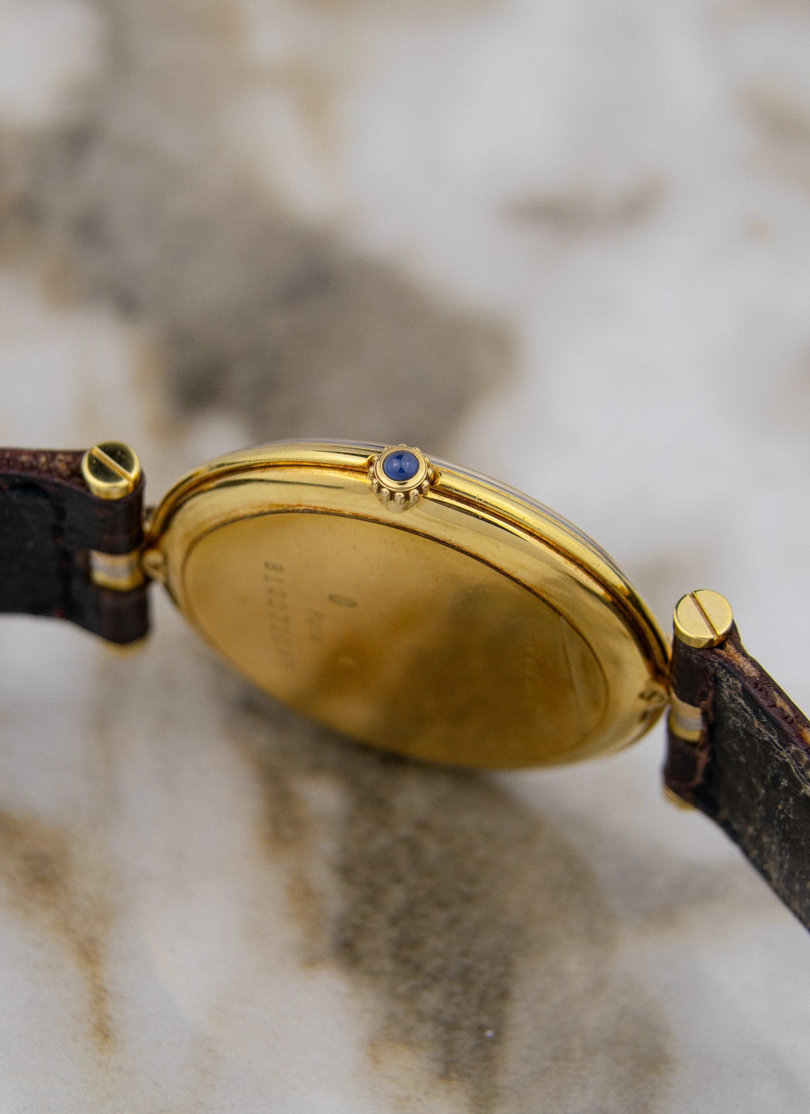 18K 1990s Cartier Vendome Trinity