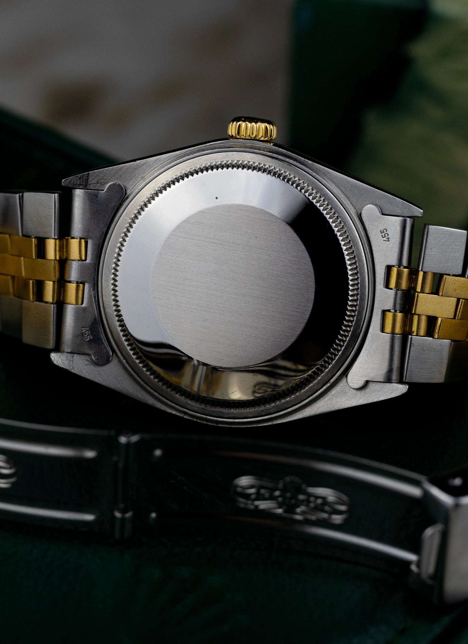 1985 Rolex Datejust Silver Diamond Dial 16013 Box