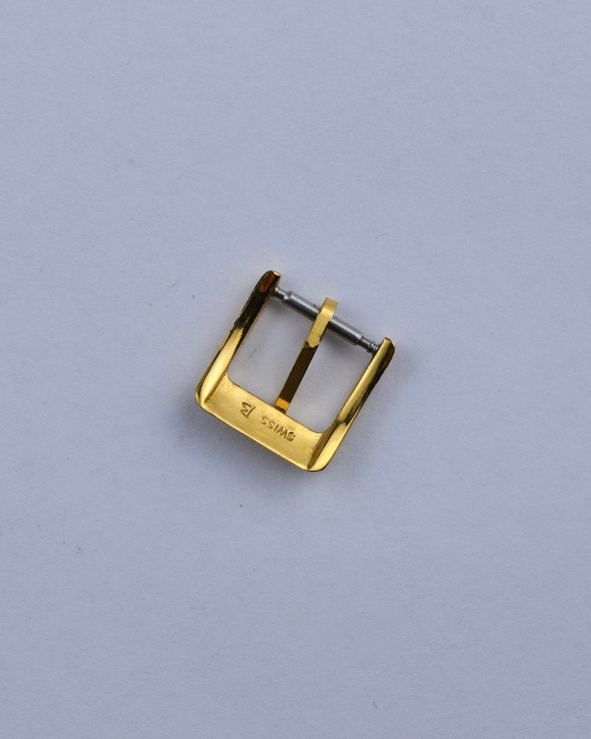 Pozłacana sprzączka klamerka Omega 10 mm