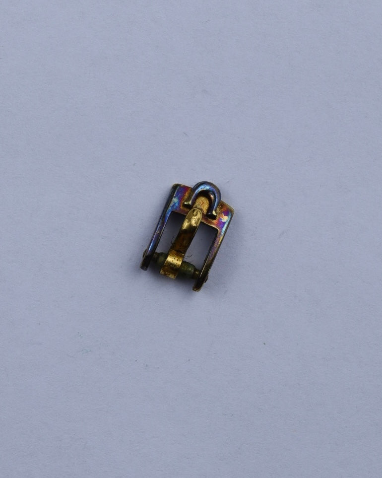 Pozłacana sprzączka klamerka Omega 5 mm