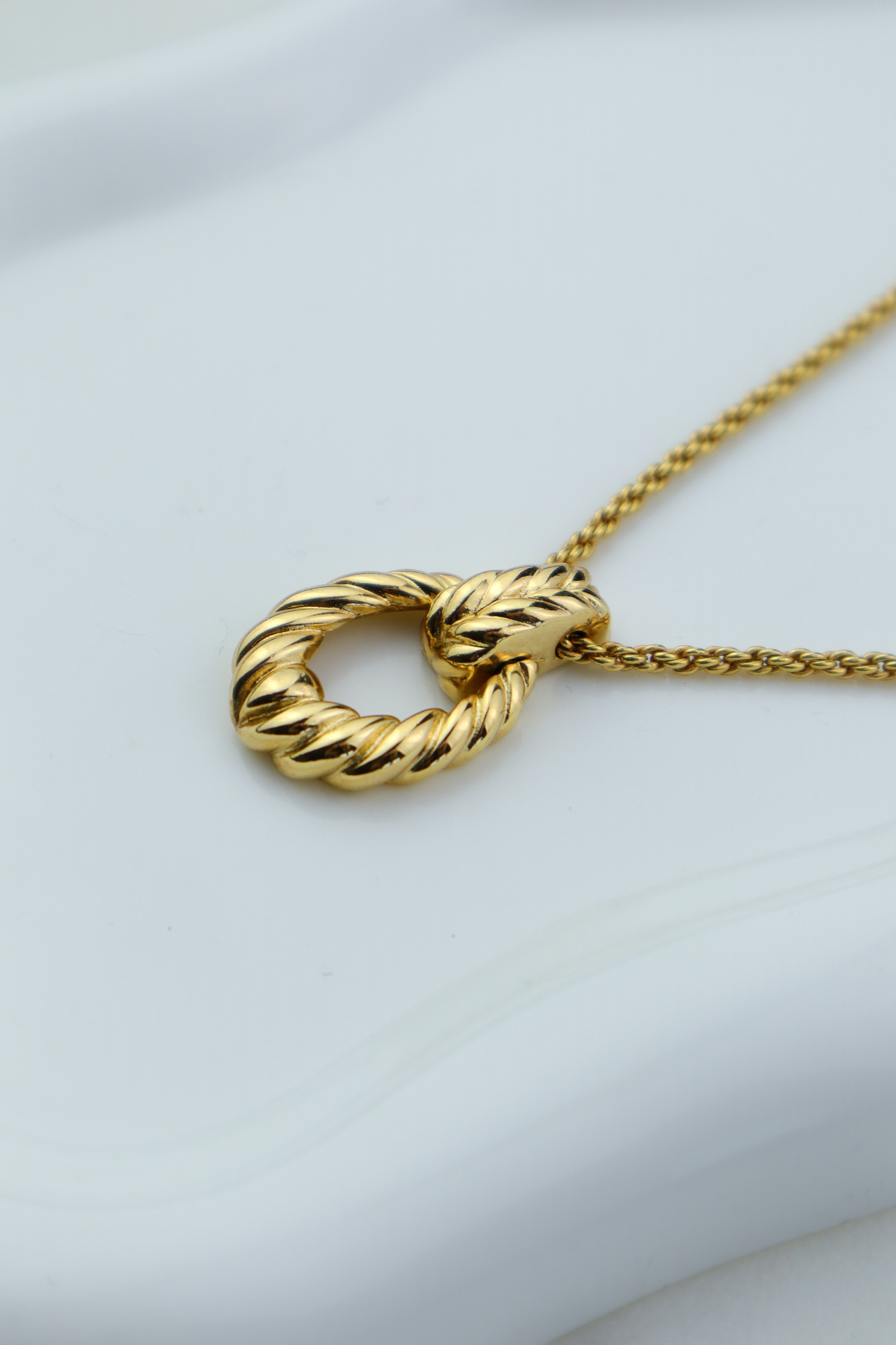 Christian Dior - vintage naszyjnik knot