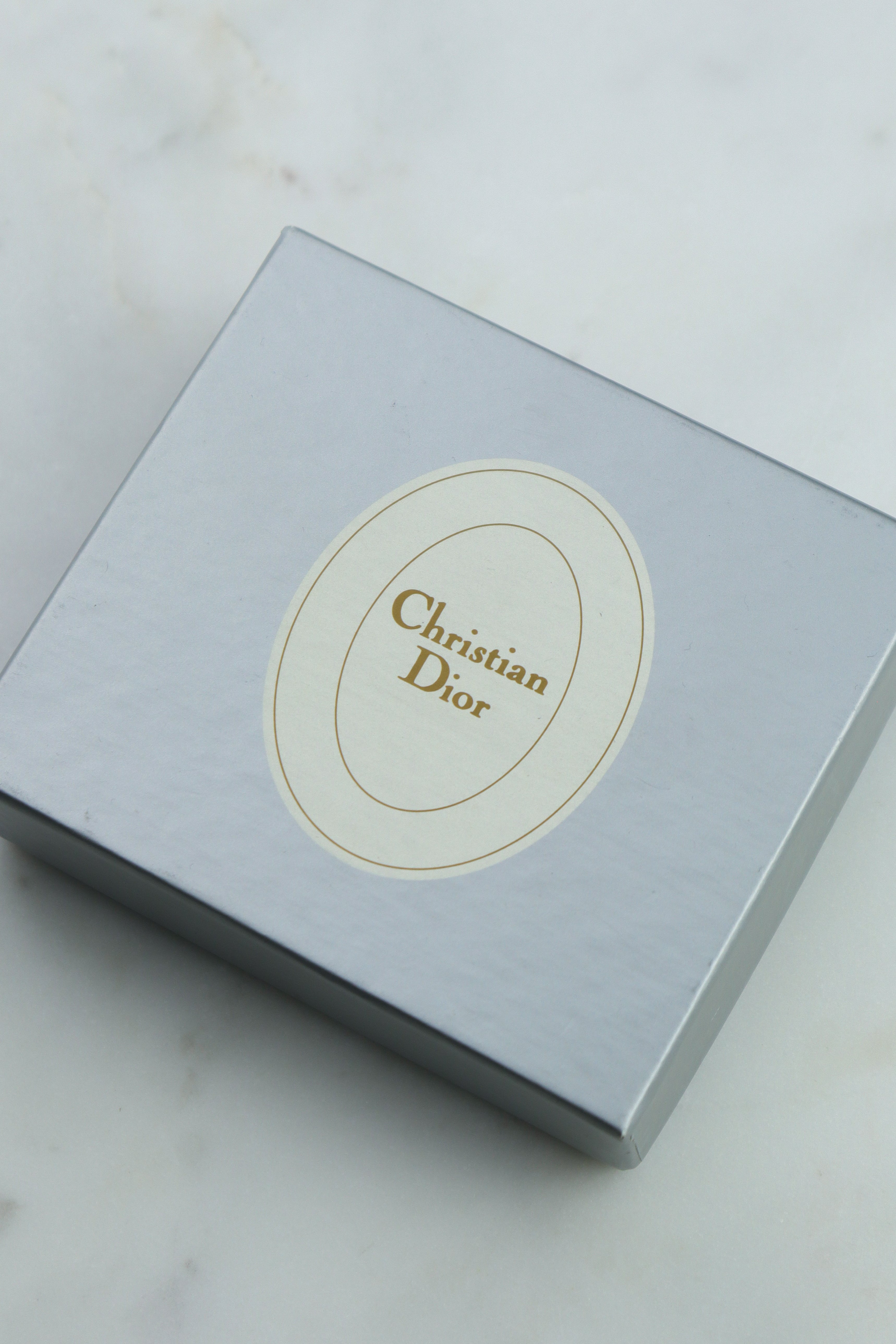 Christian Dior - vintage naszyjnik z zawieszką monogram CD