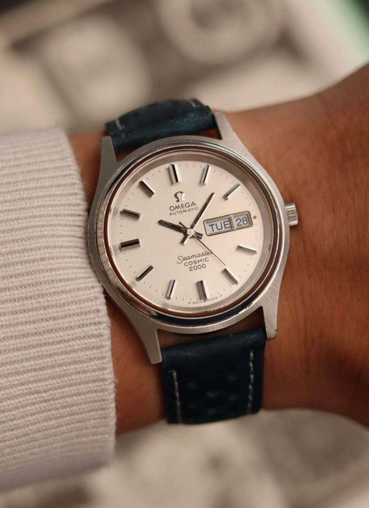 Omega Seamaster Cosmic 2000 Day-Date 166.0129
