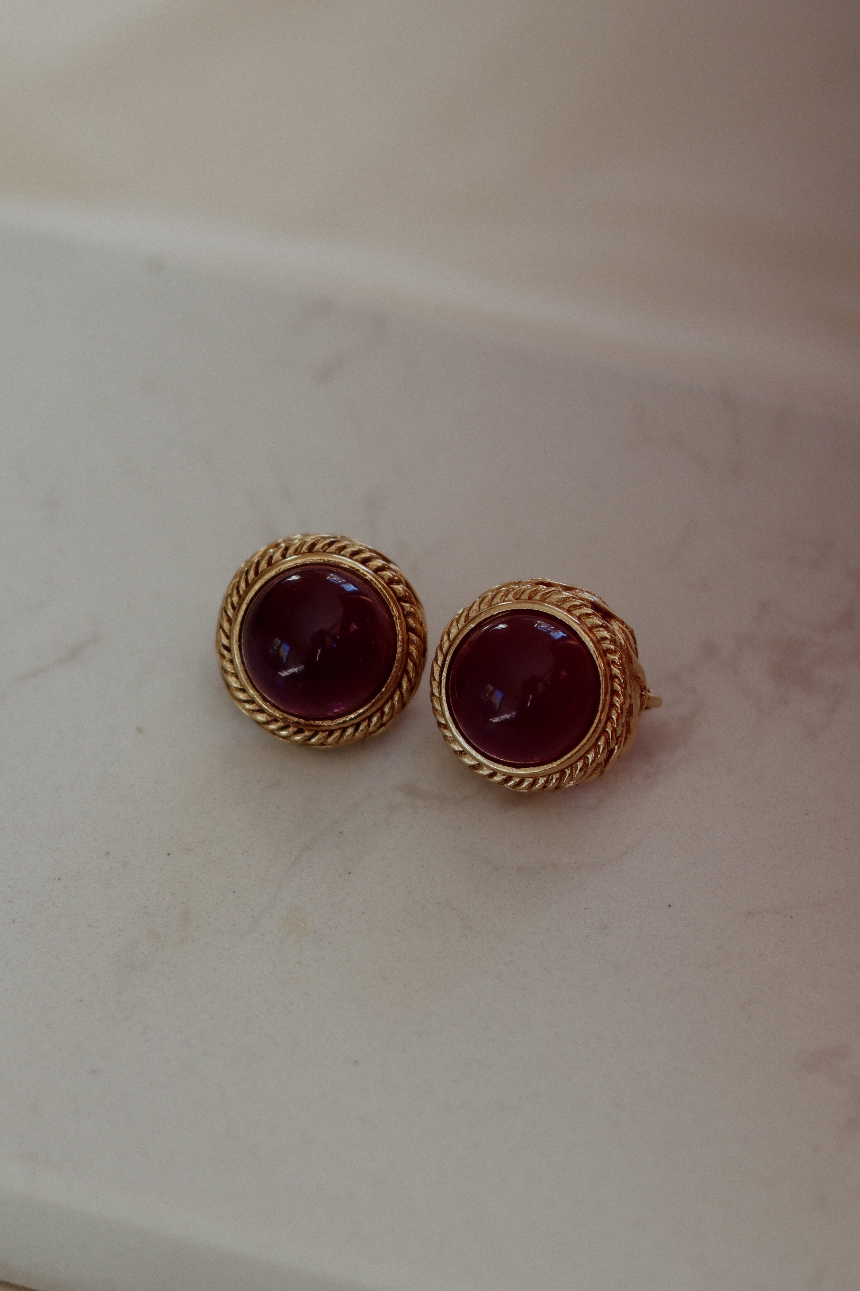 Givenchy - eleganckie klipsy vintage