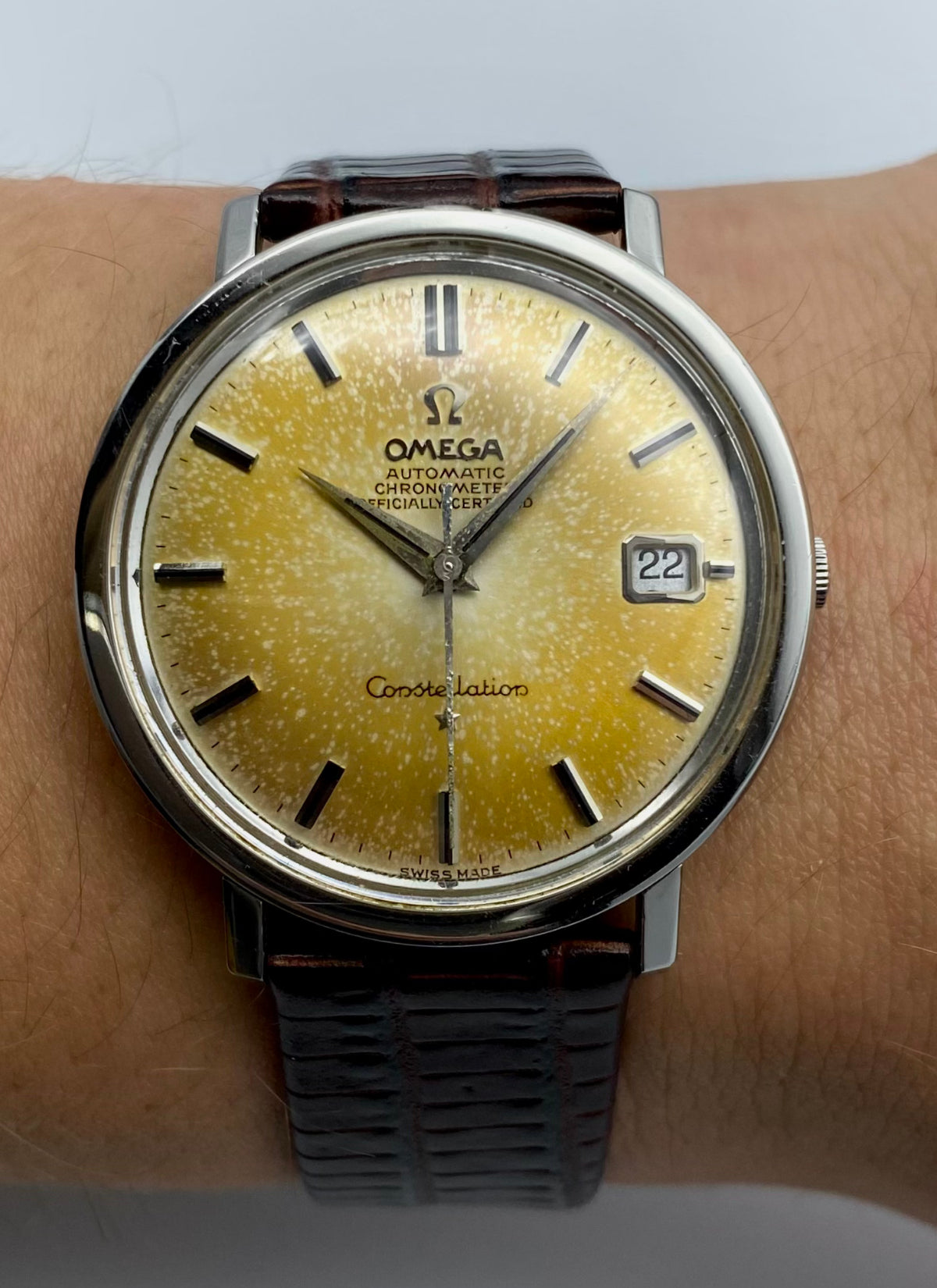 Omega Constellation 168.004 Tropical Dial