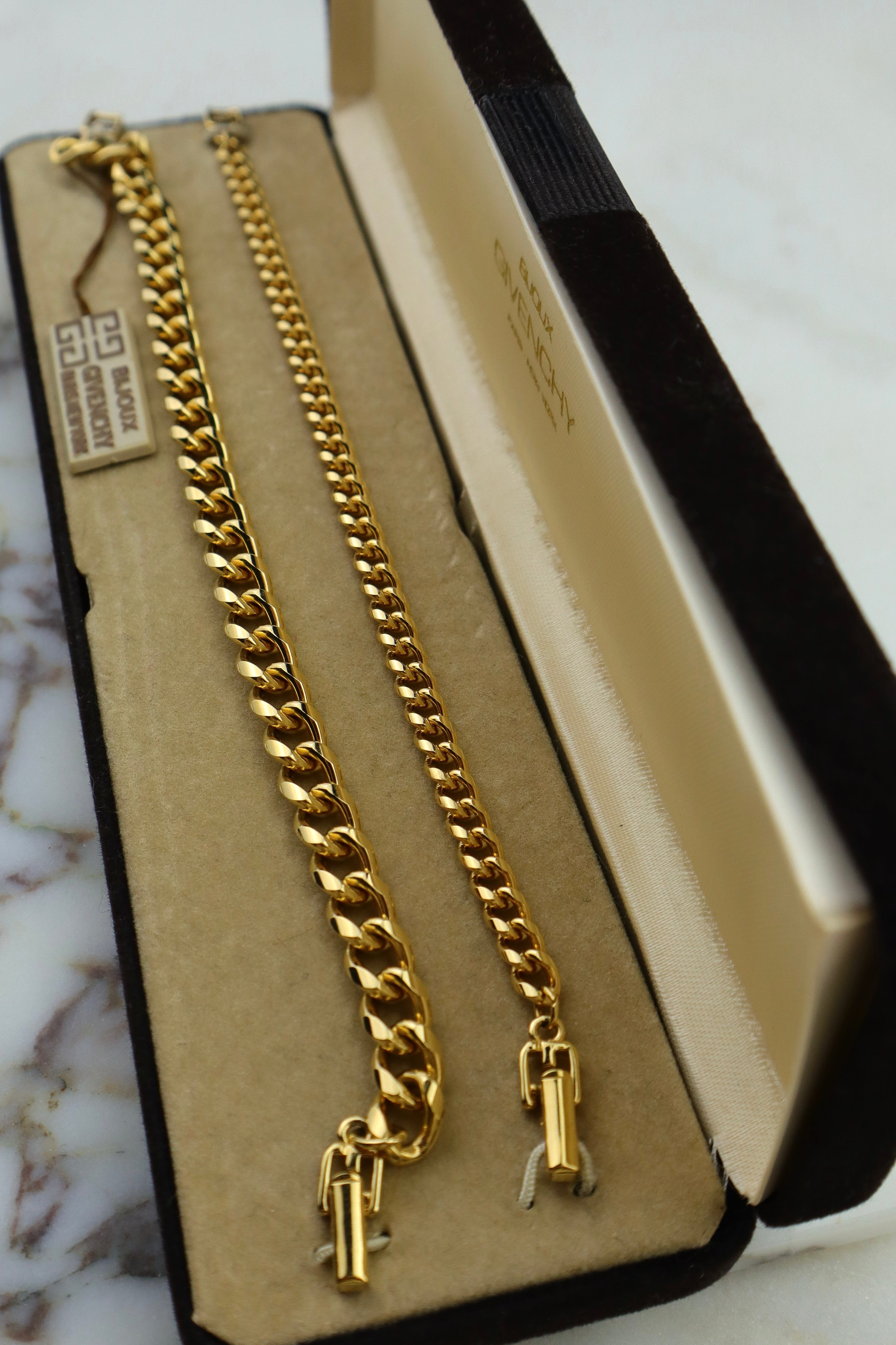 Givenchy - dwie bransoletki vintage