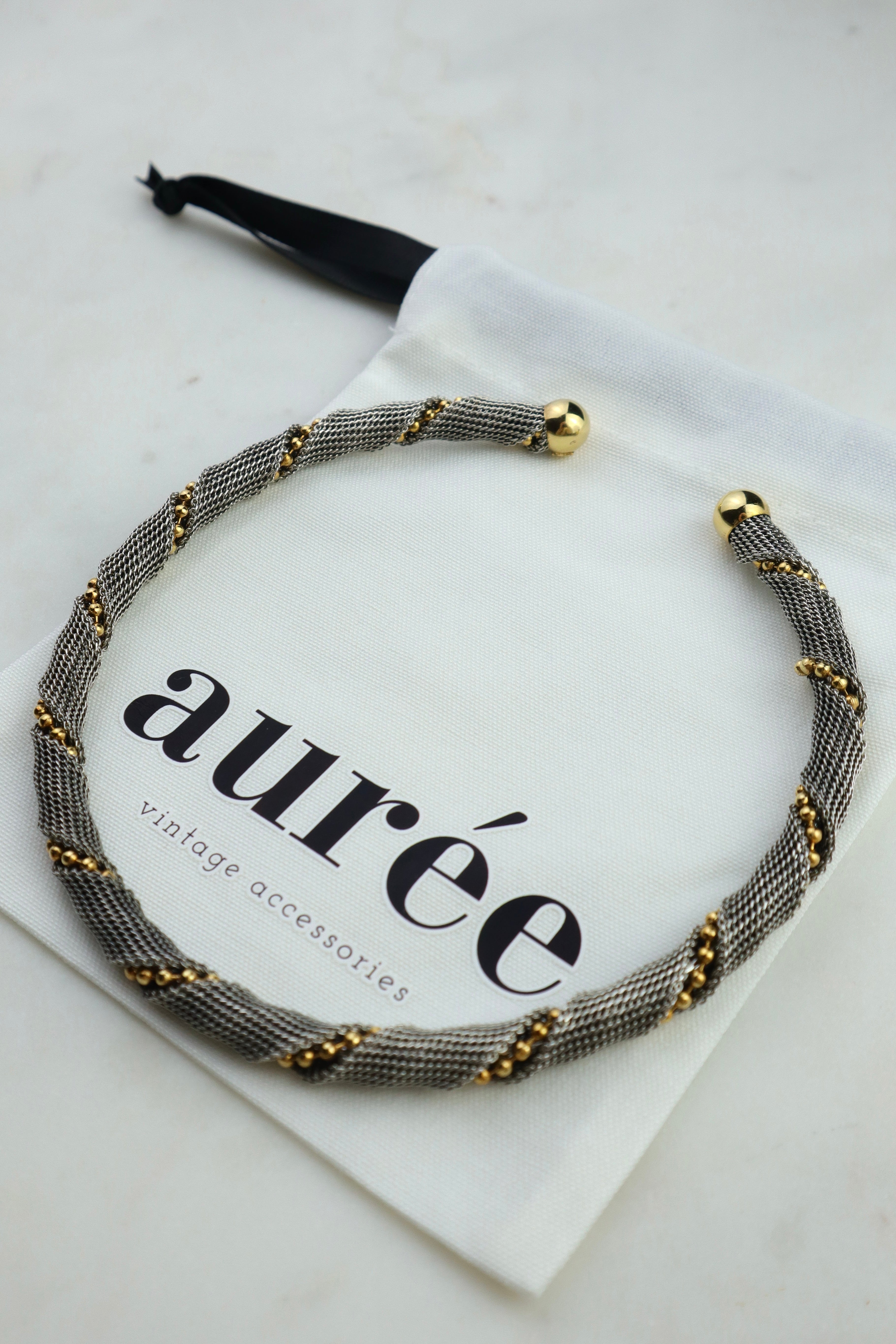 Christian Dior - elegancka kolia / naszyjnik vintage