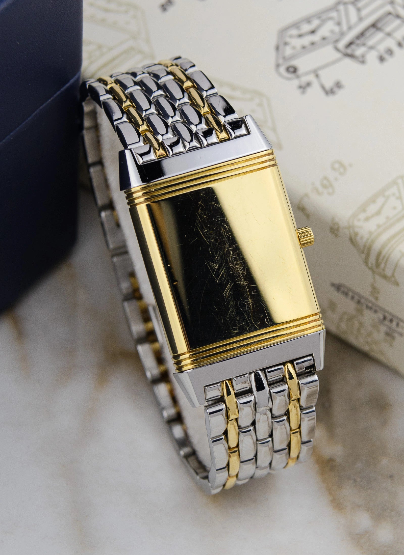 Jaeger-LeCoultre Reverso Classique BiColor 250.550.862 Full Sety