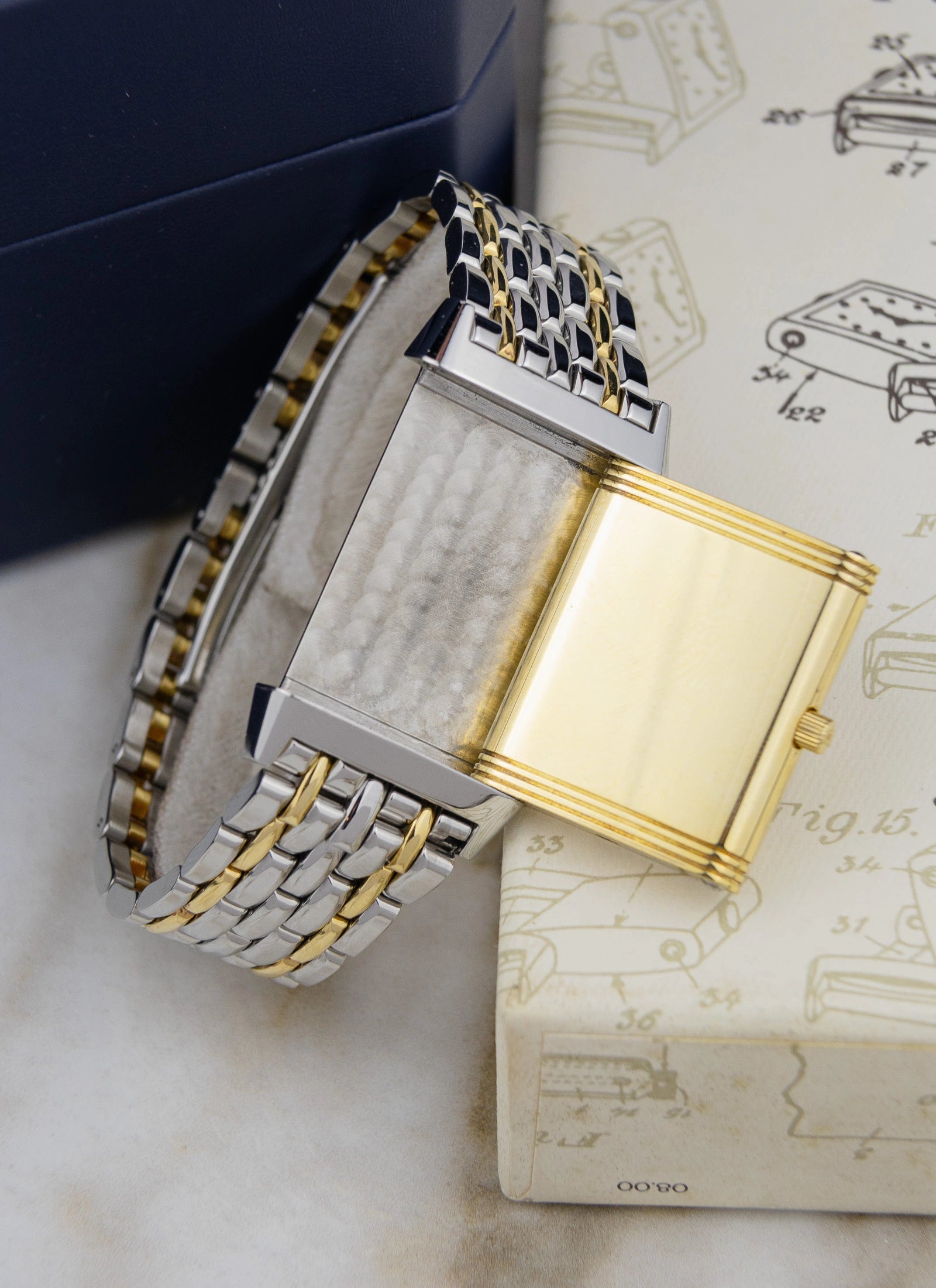 Jaeger-LeCoultre Reverso Classique BiColor 250.550.862 Full Sety