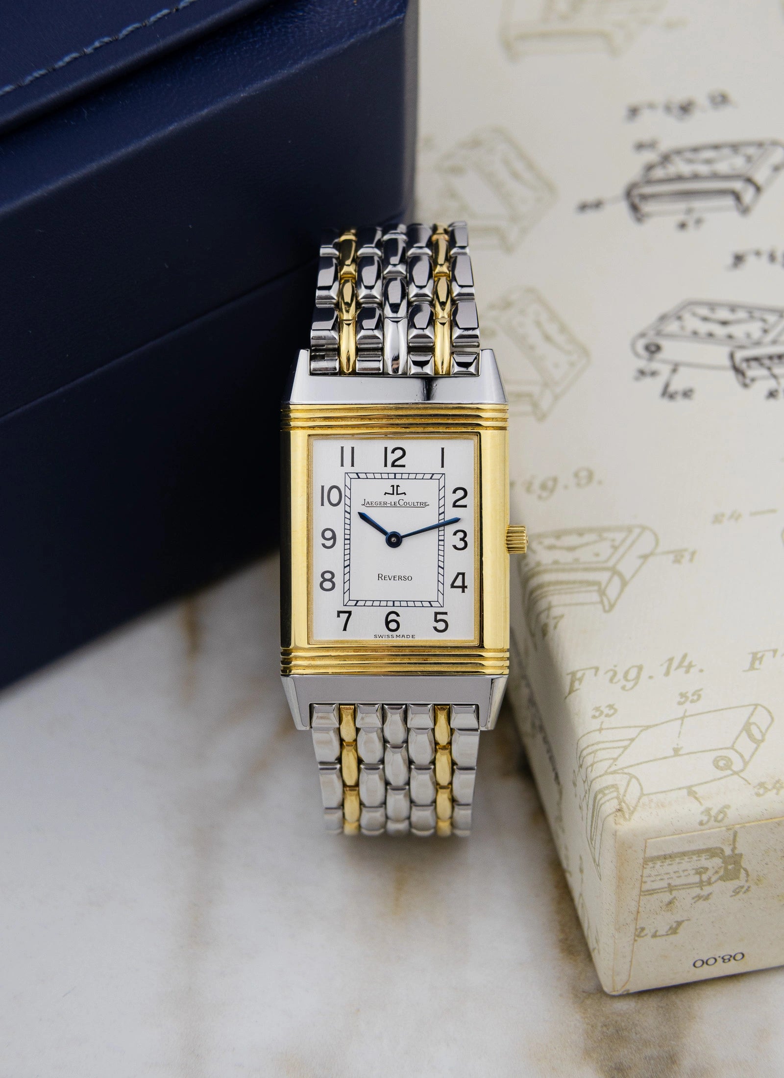 Jaeger-LeCoultre Reverso Classique BiColor 250.550.862 Full Sety