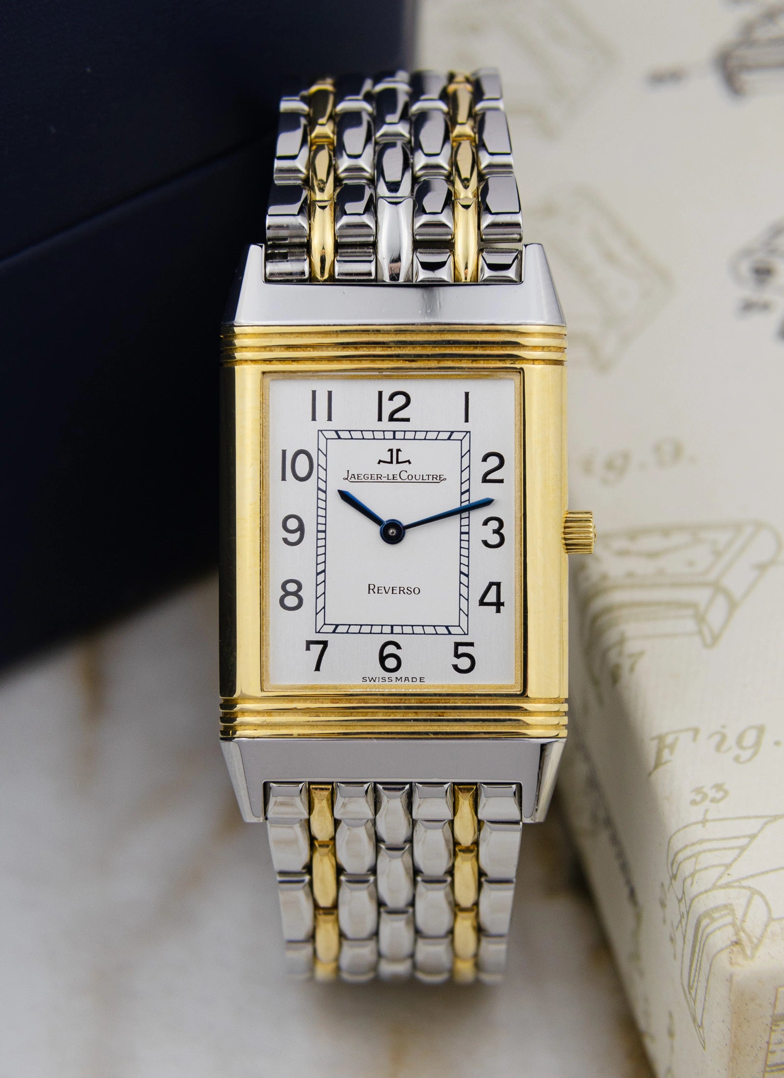 Jaeger-LeCoultre Reverso Classique BiColor 250.550.862 Full Sety