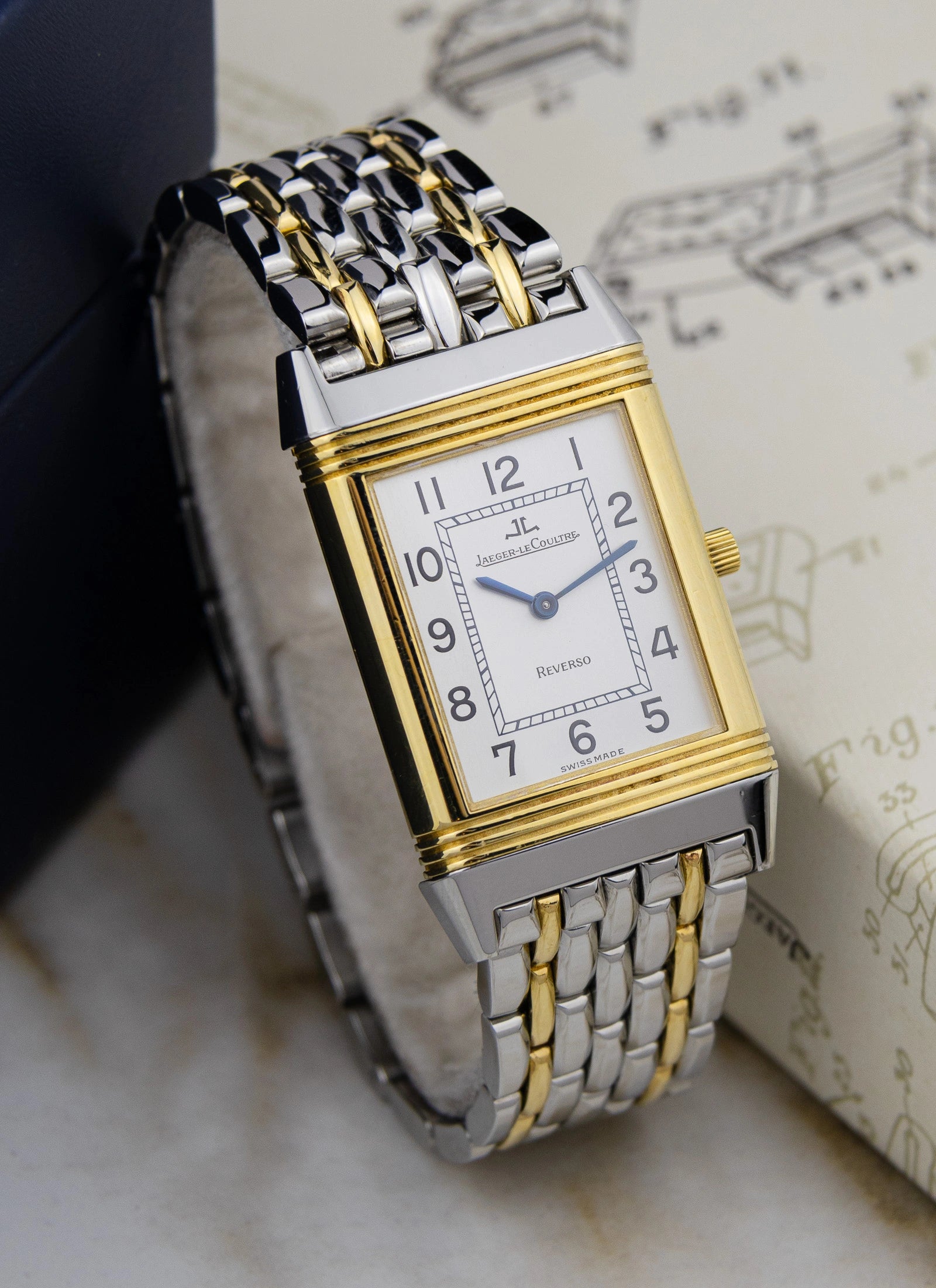 Jaeger-LeCoultre Reverso Classique BiColor 250.550.862 Full Sety