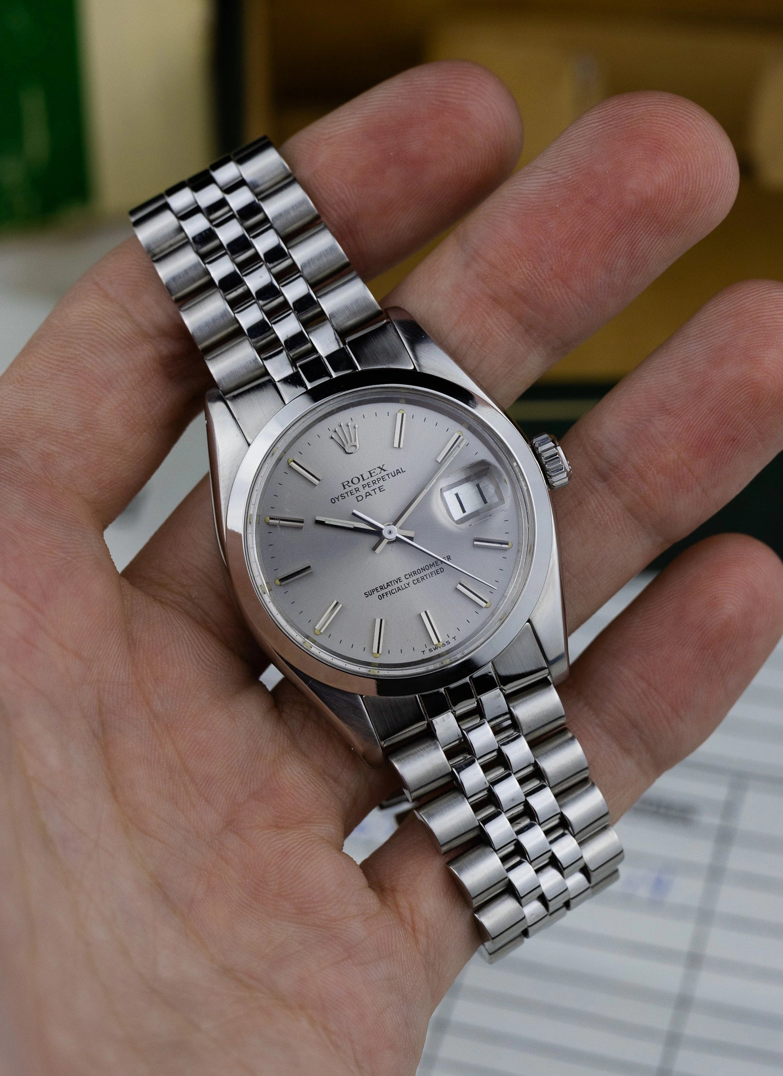 1978 Rolex Oyster Perpetual Date 1500 Full Set