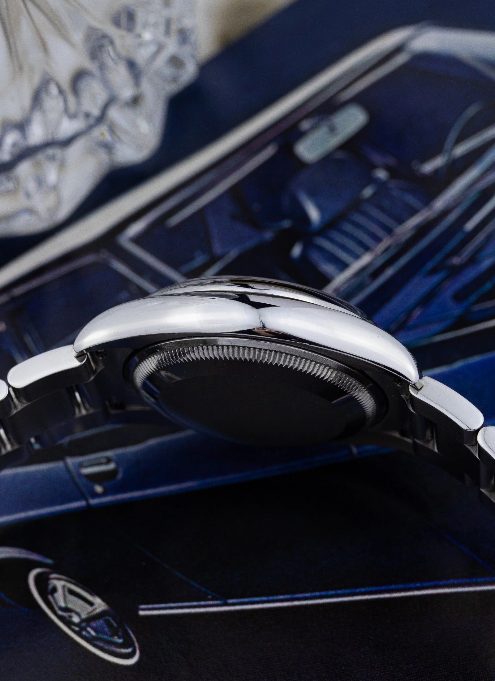 2007 Rolex Oyster Perpetual Date Salmon Dial 115200 Box