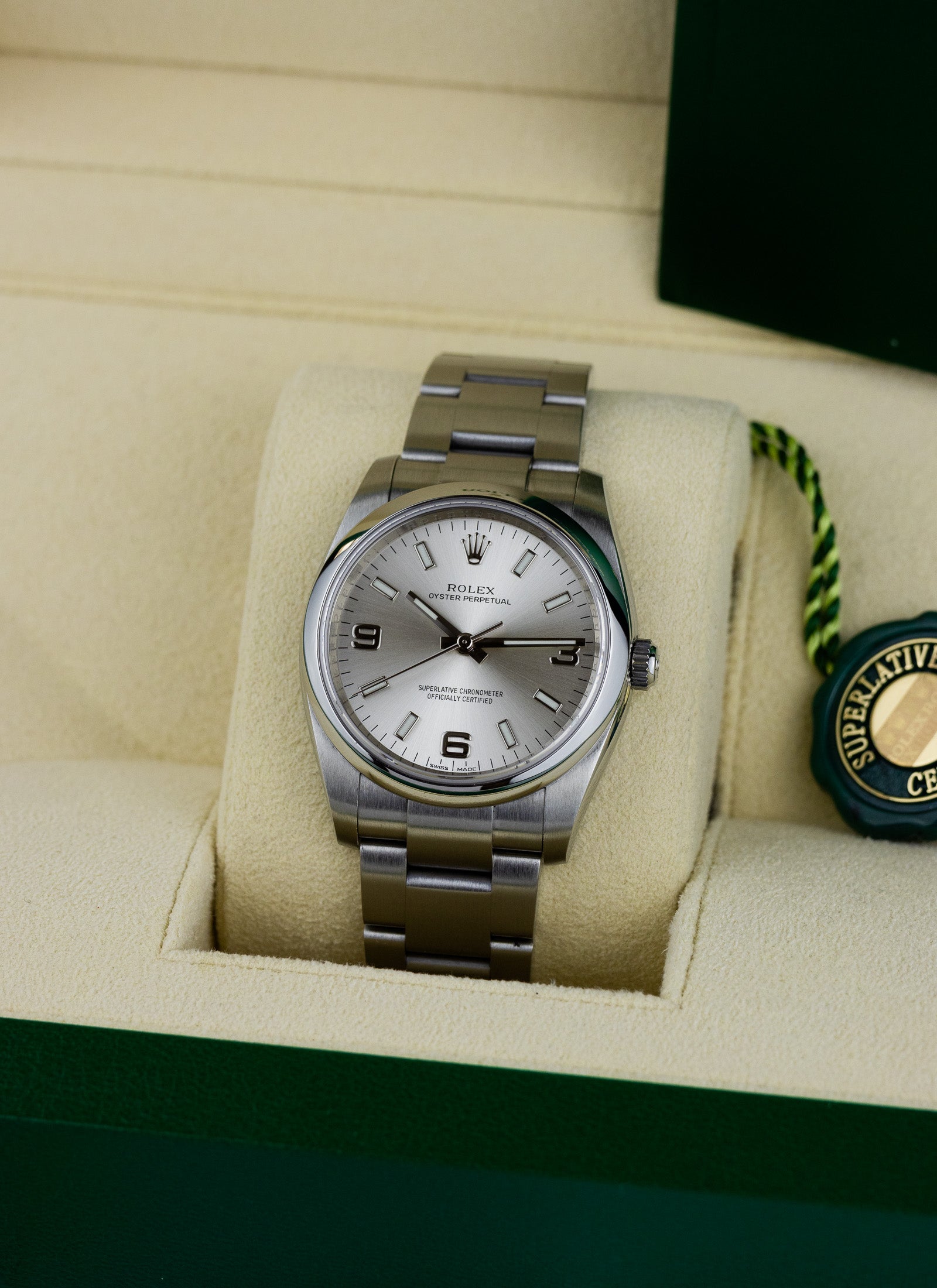 2008 Rolex Oyster Perpetual 114200 Box