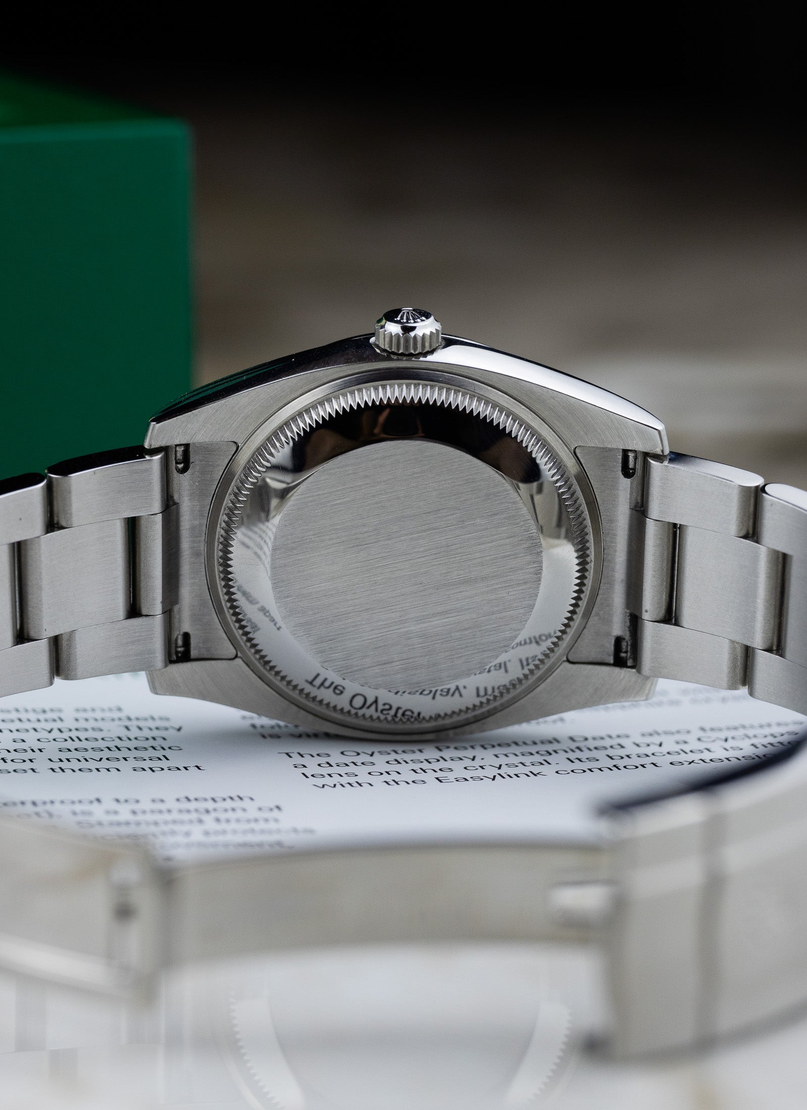 2008 Rolex Oyster Perpetual 114200 Box