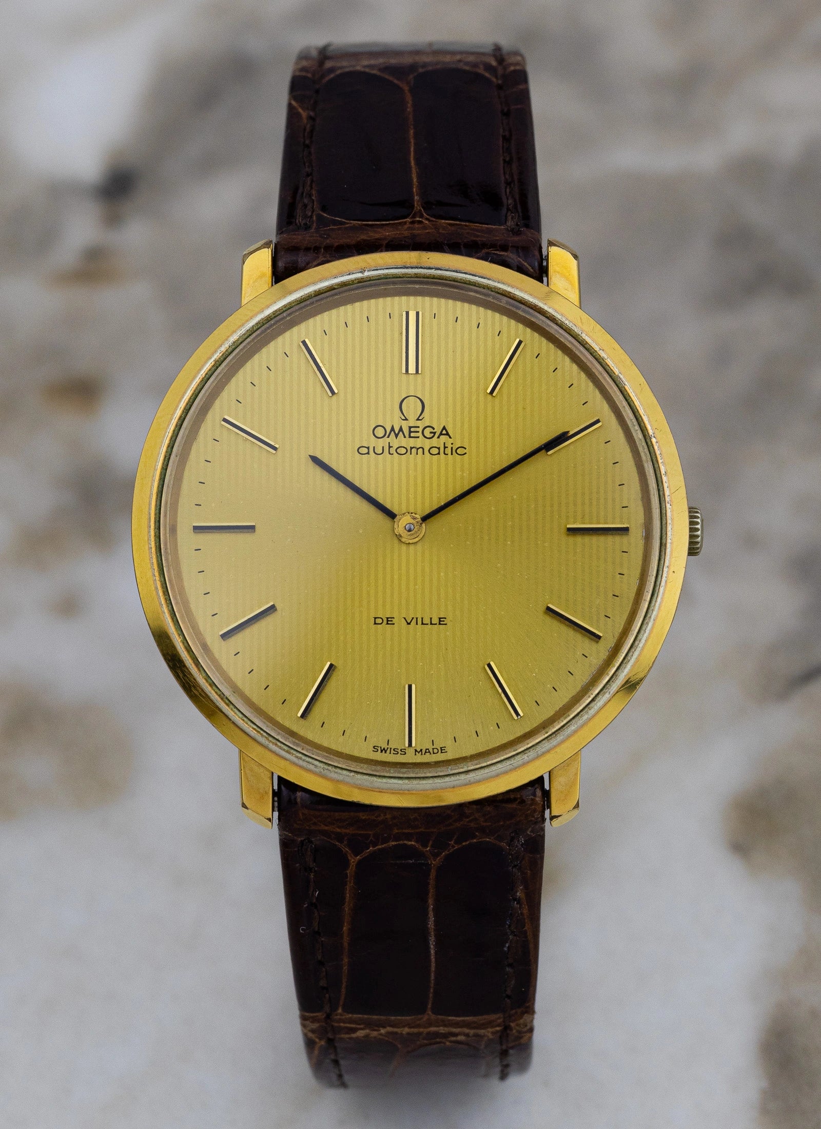 1972 Omega De Ville Ultra Slim 151.0039 cal. 711 Tapestry Dial