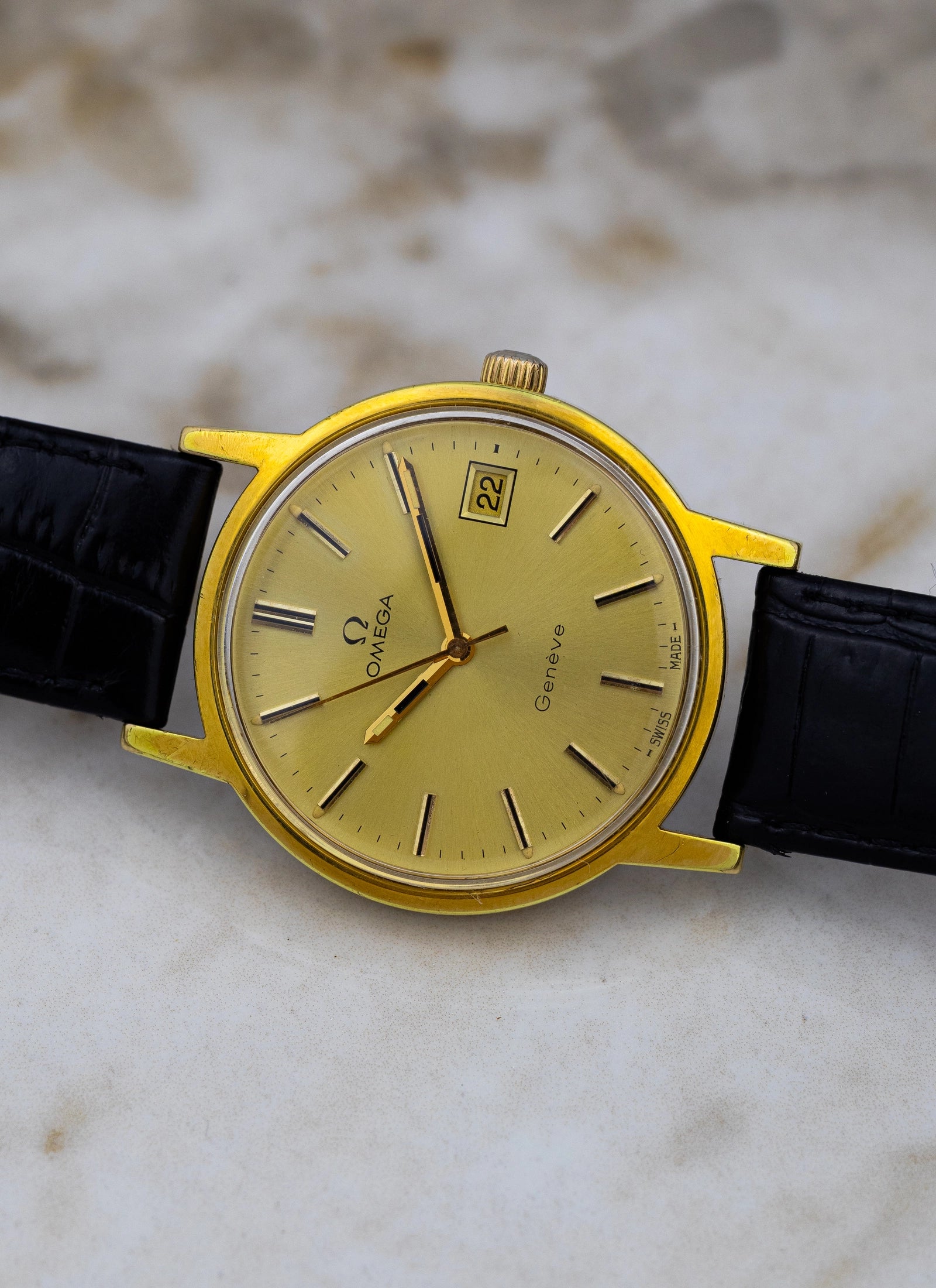 1974 Omega Geneve Date Ref. 136.0104 Cal. 1030