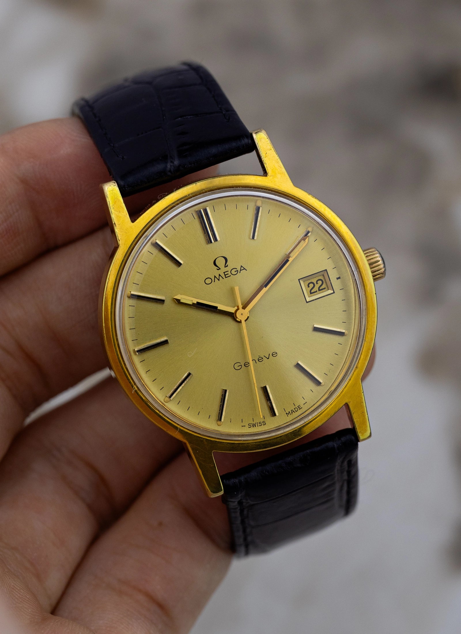 1974 Omega Geneve Date Ref. 136.0104 Cal. 1030