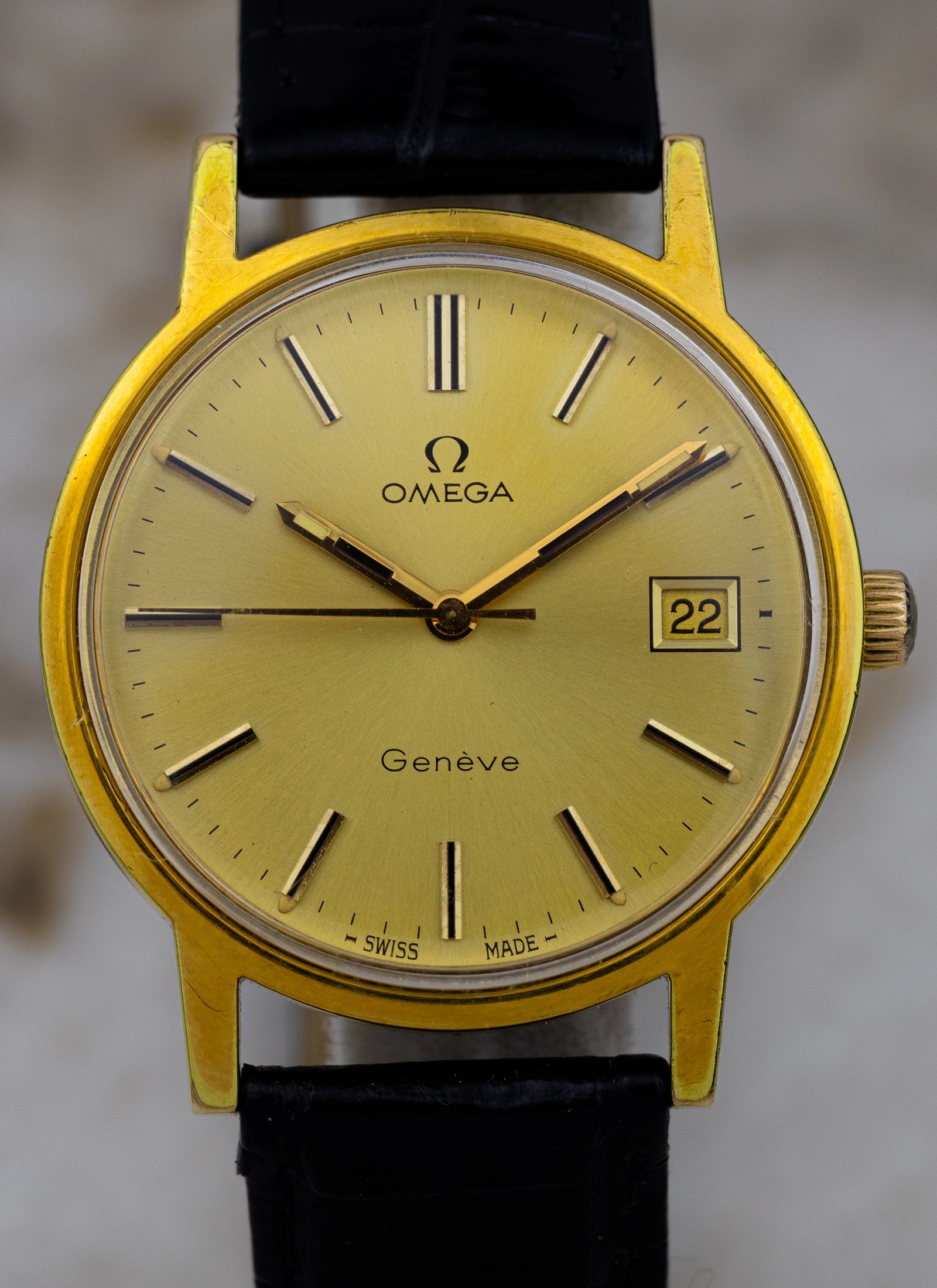1974 Omega Geneve Date Ref. 136.0104 Cal. 1030