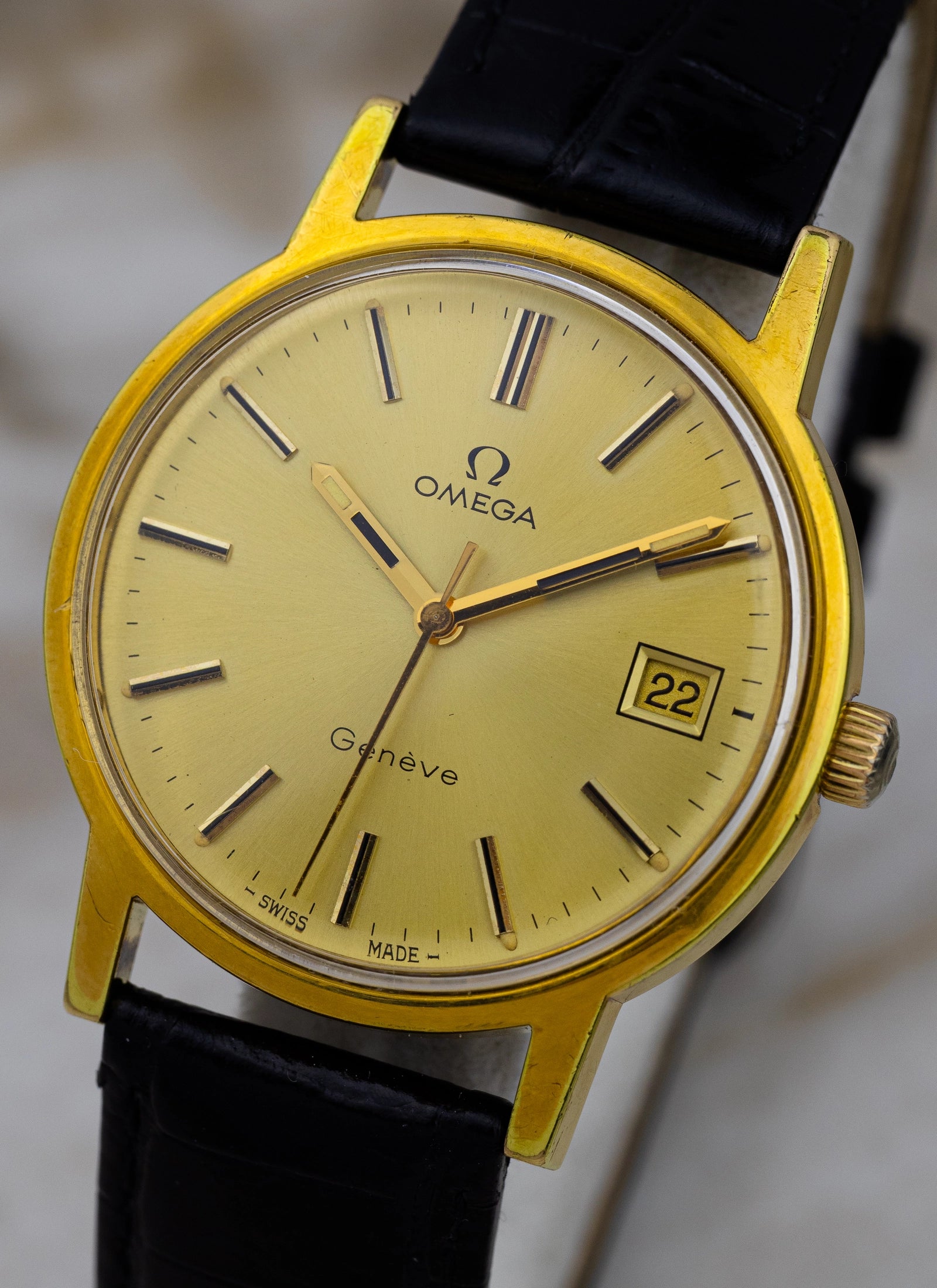 1974 Omega Geneve Date Ref. 136.0104 Cal. 1030