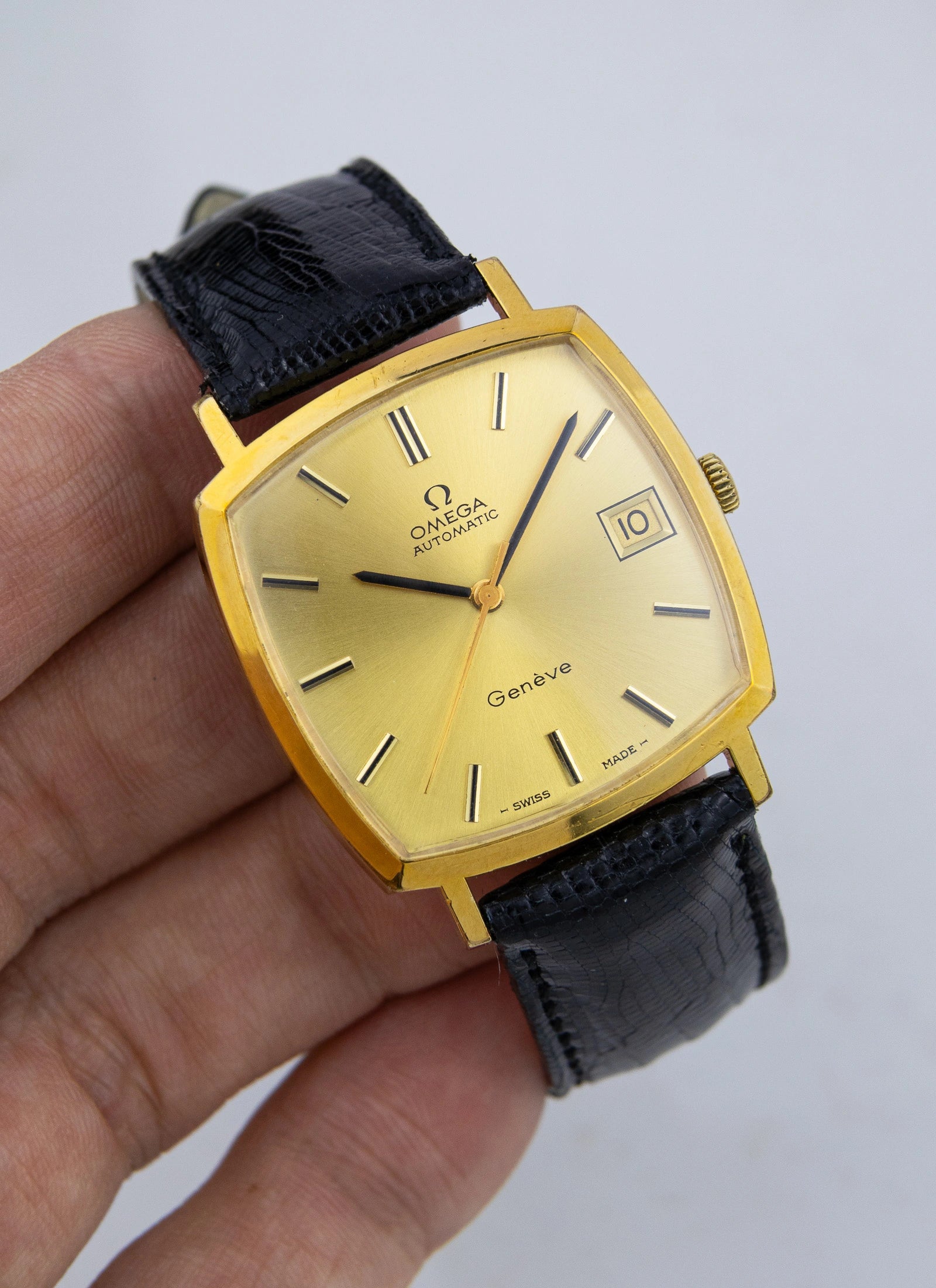 1970s Omega Geneve TV-Dial 162.0052 cal. 1012