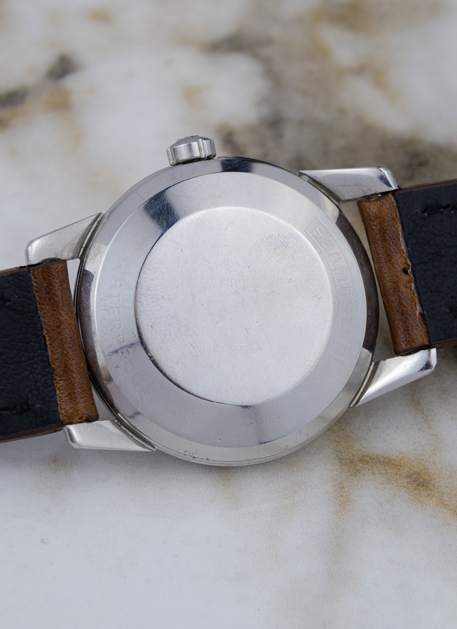 1959 Omega Seamaster Fat Lugs Honeycomb
