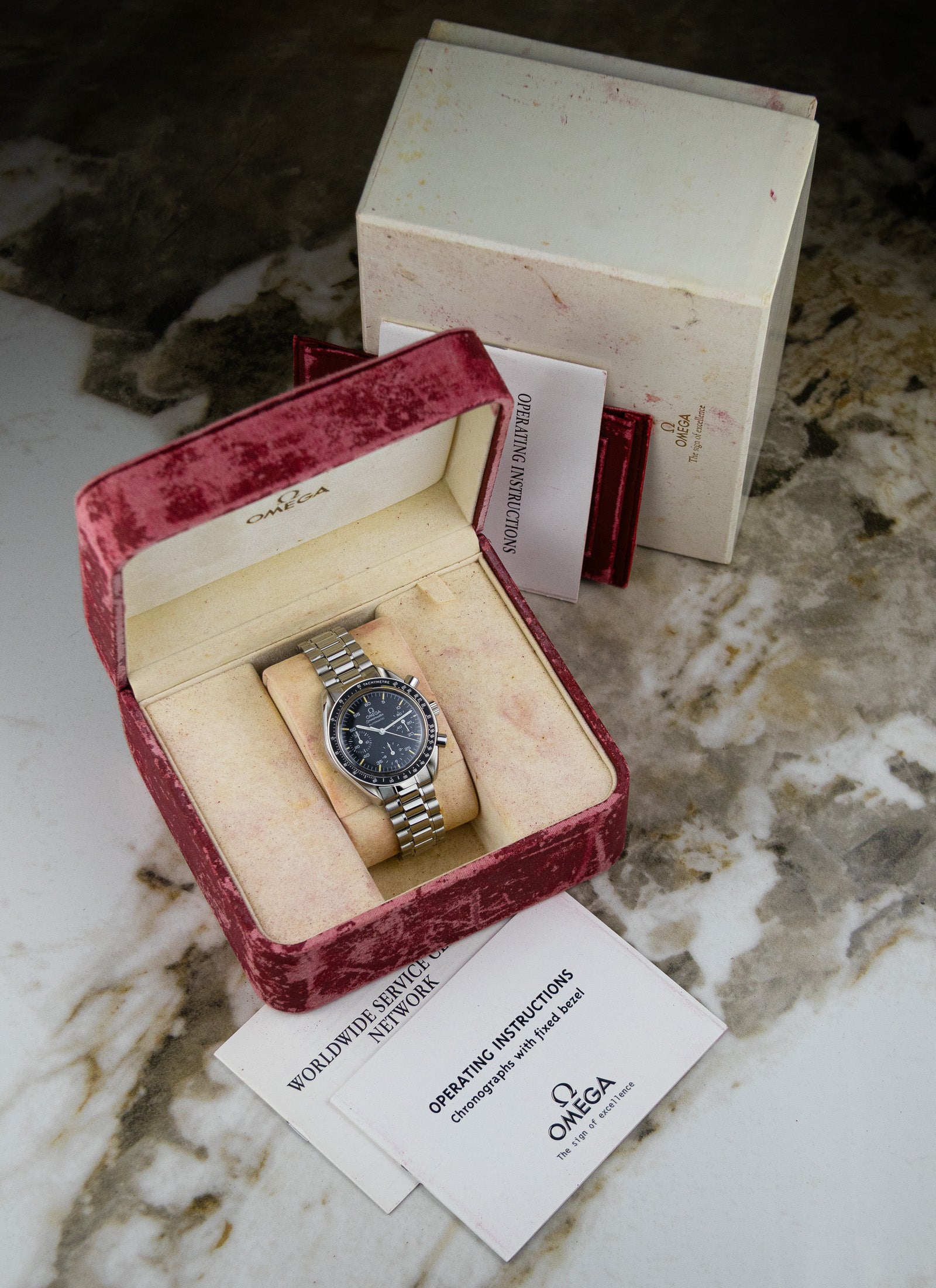 1991 Omega Speedmaster Reduced Automatic 3510.50 Serviced
