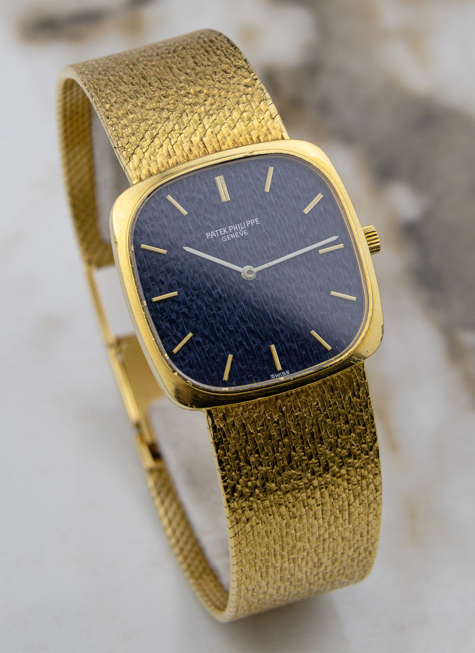 1974 Patek Philippe Golden Ellipse 3566 Bark