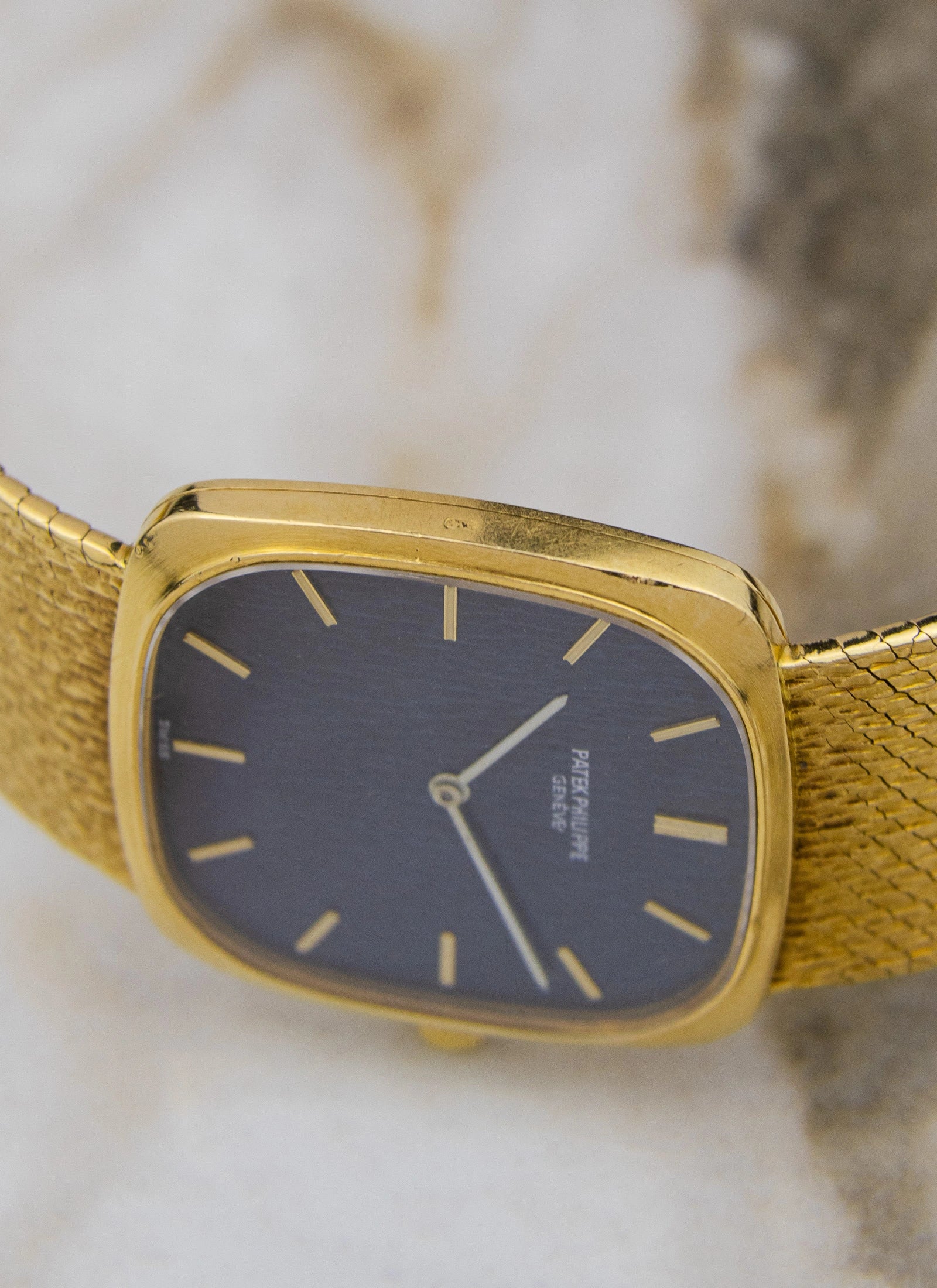 1974 Patek Philippe Golden Ellipse 3566 Bark